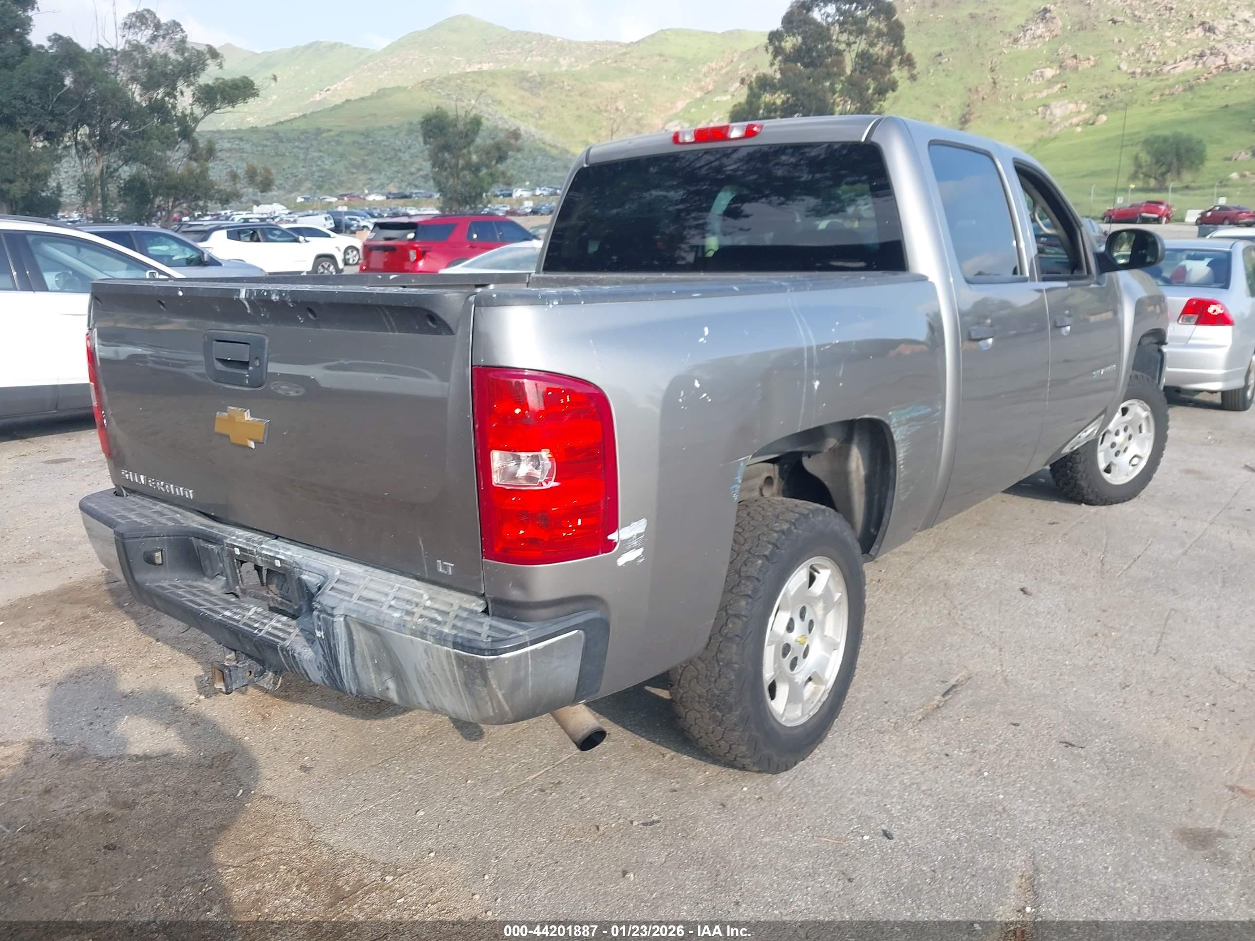 2012 Chevrolet Silverado 1500 Lt Gray vin: 3GCPCSE06CG208779