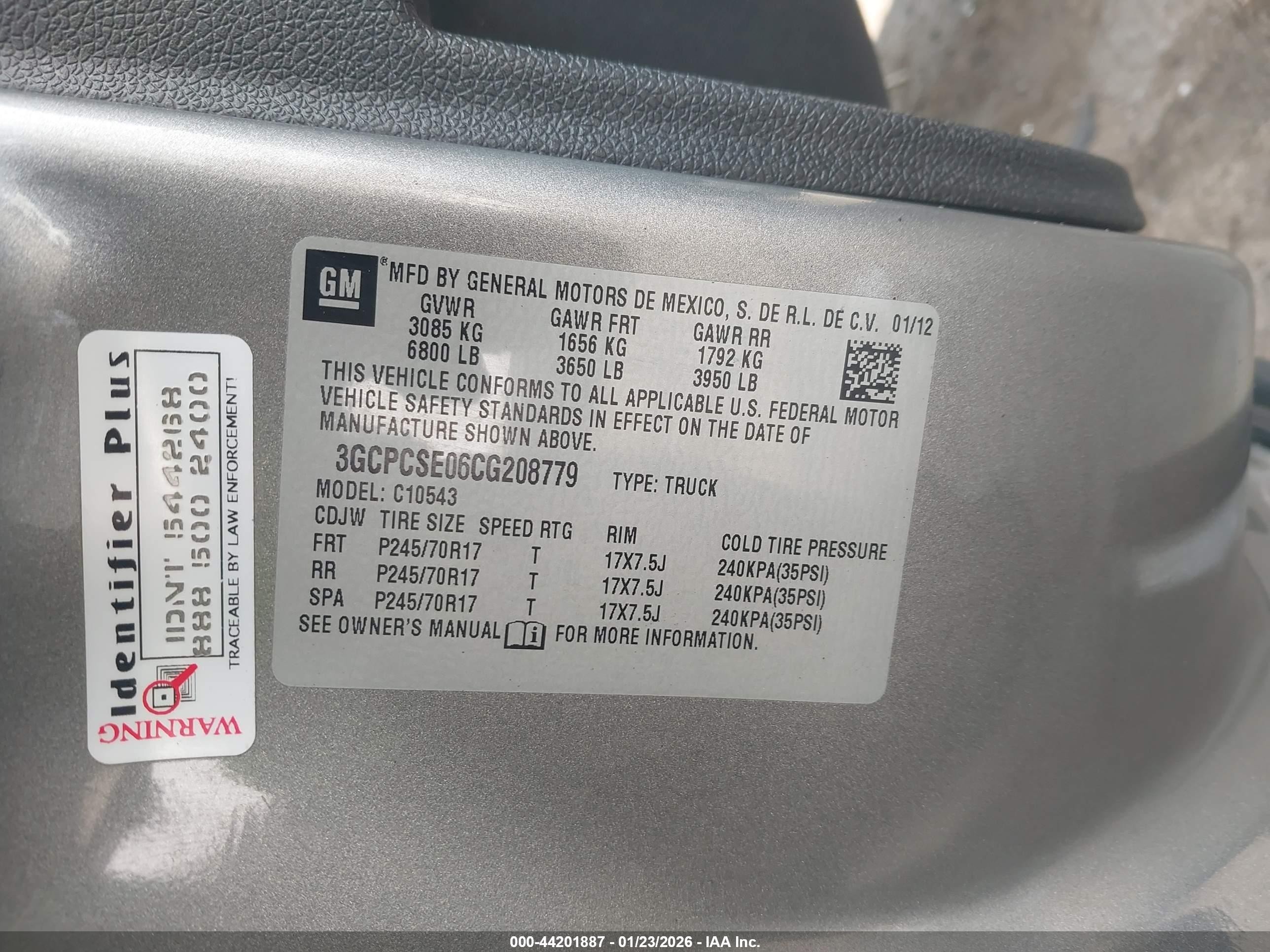 2012 Chevrolet Silverado 1500 Lt Gray vin: 3GCPCSE06CG208779