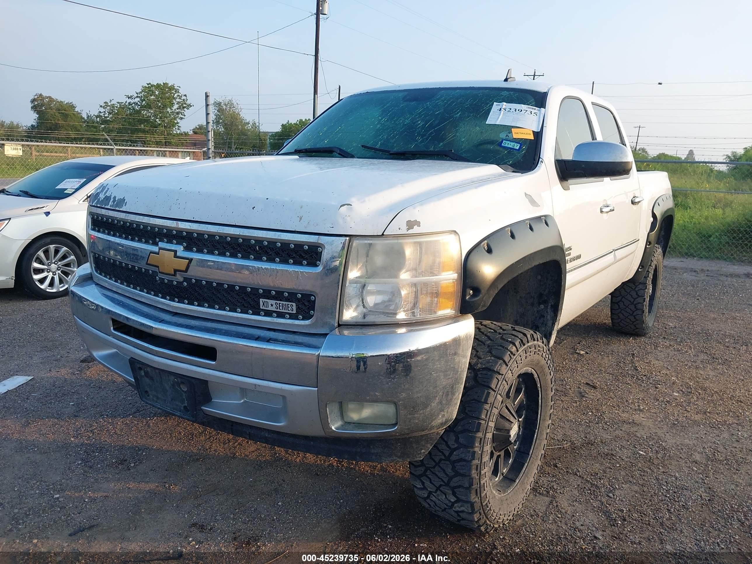 2012 Chevrolet Silverado 1500 Lt Белый vin: 3GCPCSE06CG209351