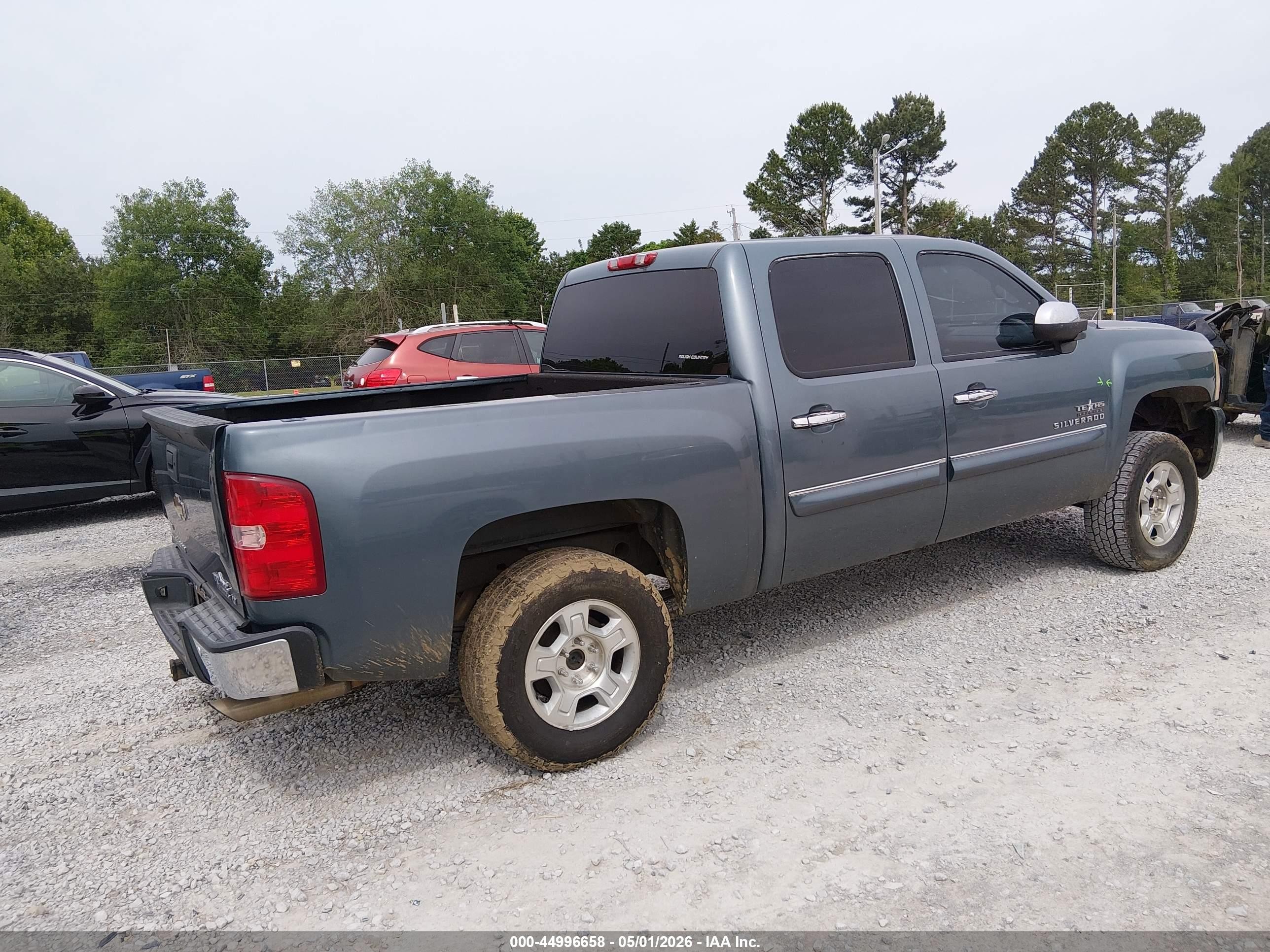 2011 Chevrolet Silverado 1500 Lt Blue vin: 3GCPCSE07BG217473