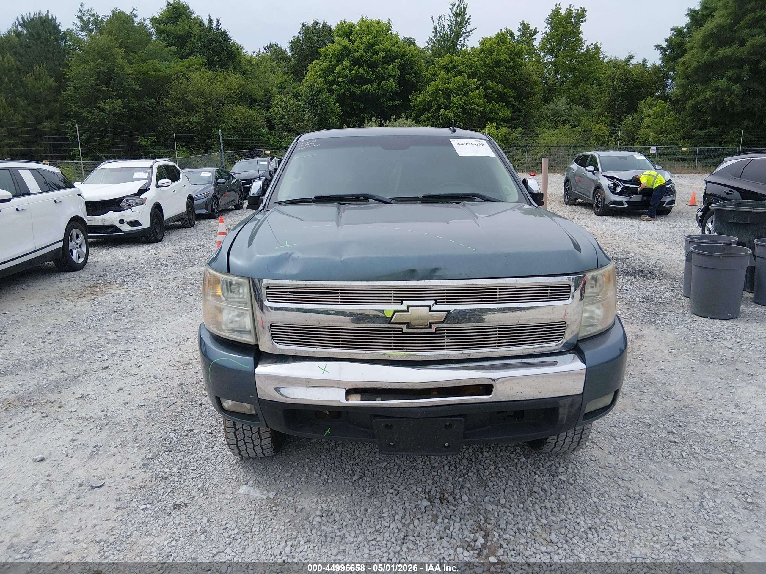 2011 Chevrolet Silverado 1500 Lt Blue vin: 3GCPCSE07BG217473