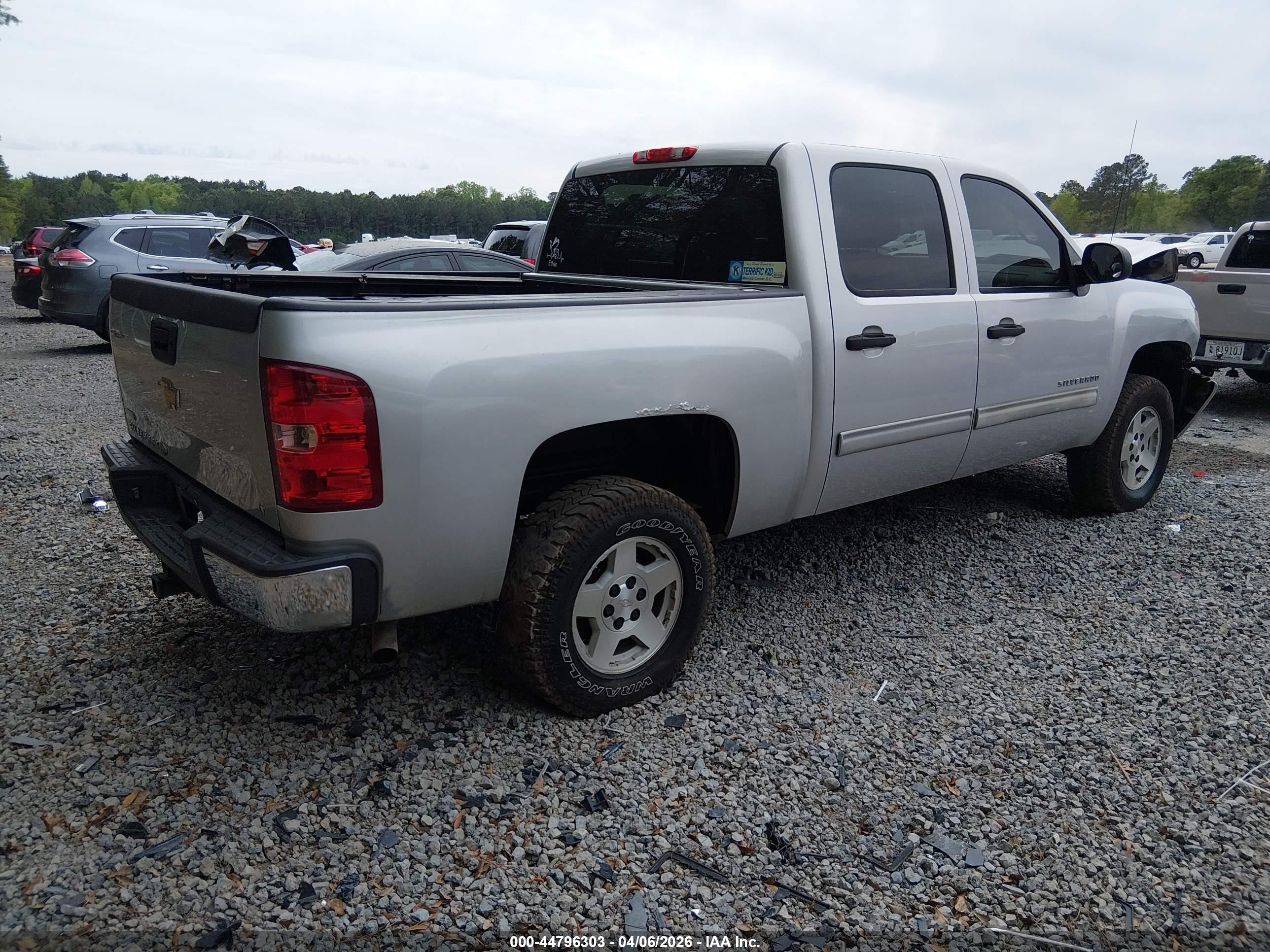 2011 Chevrolet Silverado 1500 Lt Gray vin: 3GCPCSE07BG354980