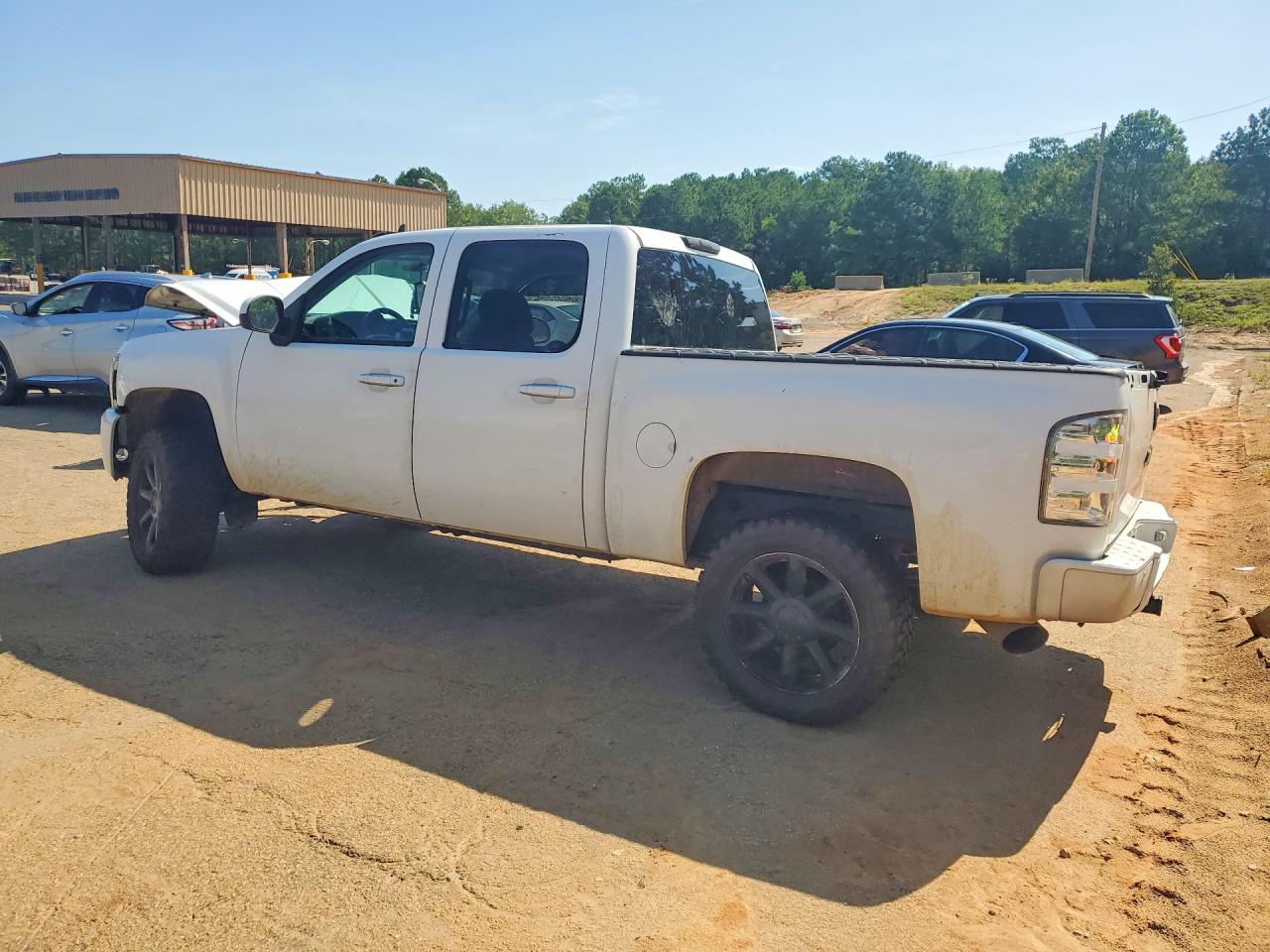 2012 Chevrolet Silverado C1500 Lt White vin: 3GCPCSE07CG220603