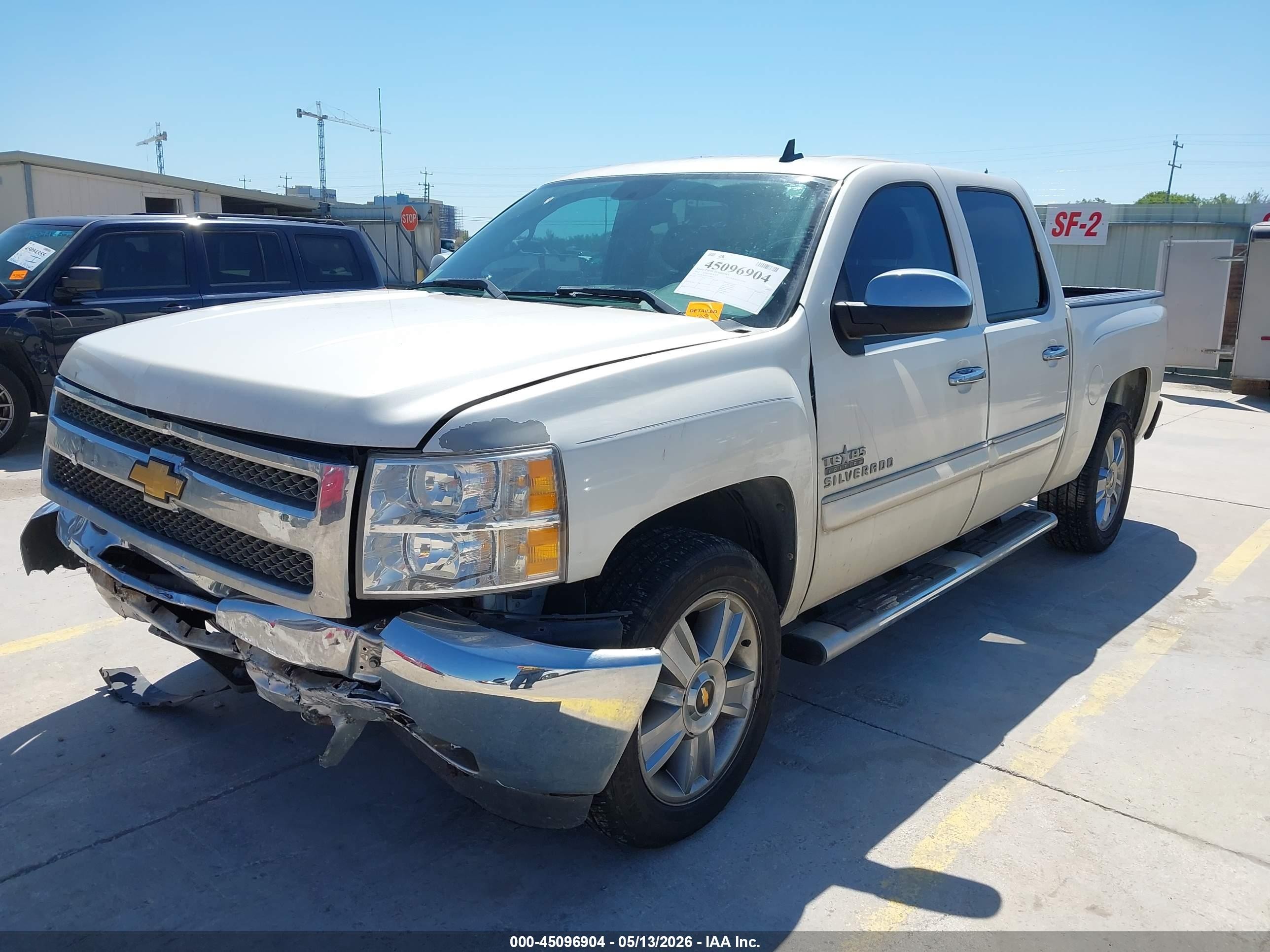 2012 Chevrolet Silverado 1500 Lt White vin: 3GCPCSE07CG288013