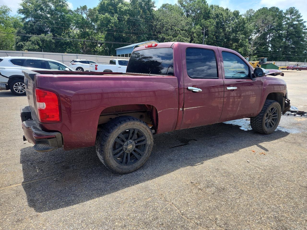 2013 Chevrolet Silverado C1500 Lt Maroon vin: 3GCPCSE07DG107722