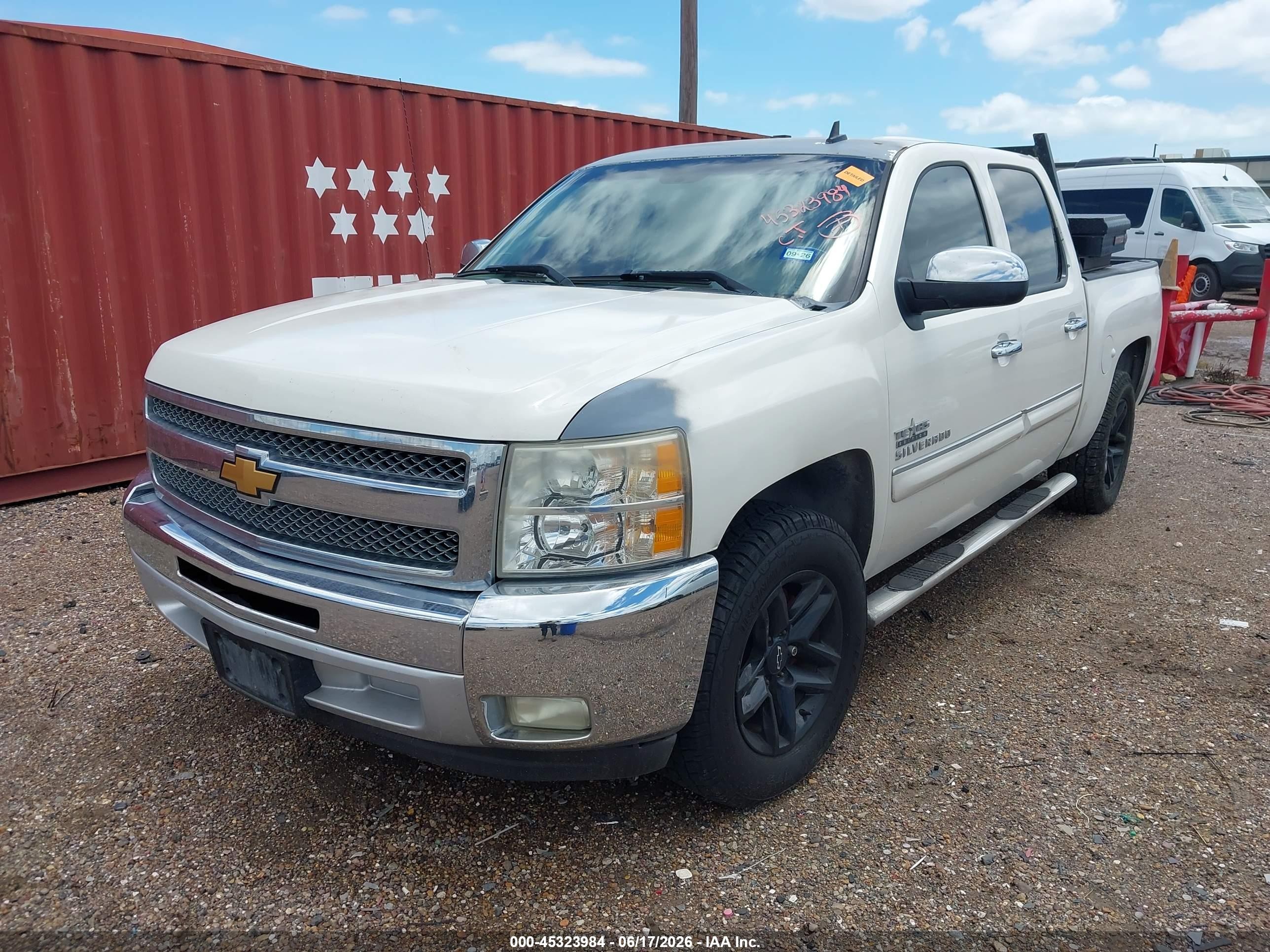 2013 Chevrolet Silverado 1500 Lt White vin: 3GCPCSE07DG129896