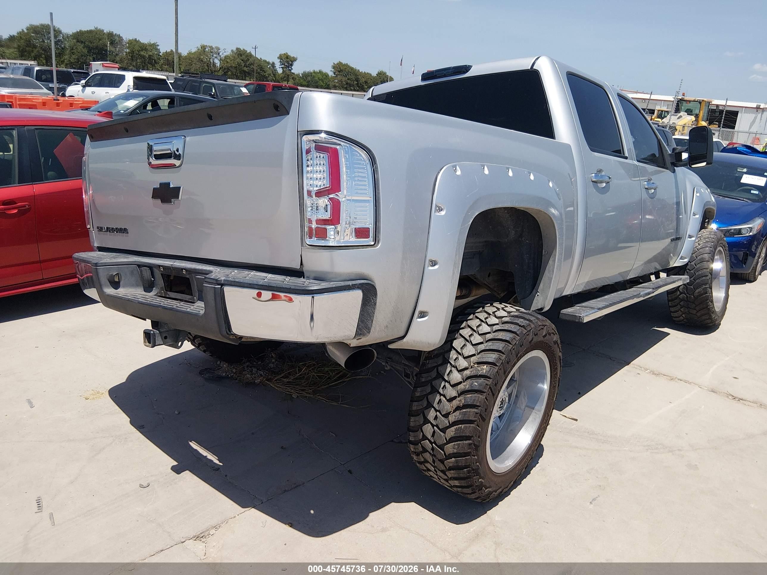 2013 Chevrolet Silverado 1500 Lt Silver vin: 3GCPCSE07DG131017