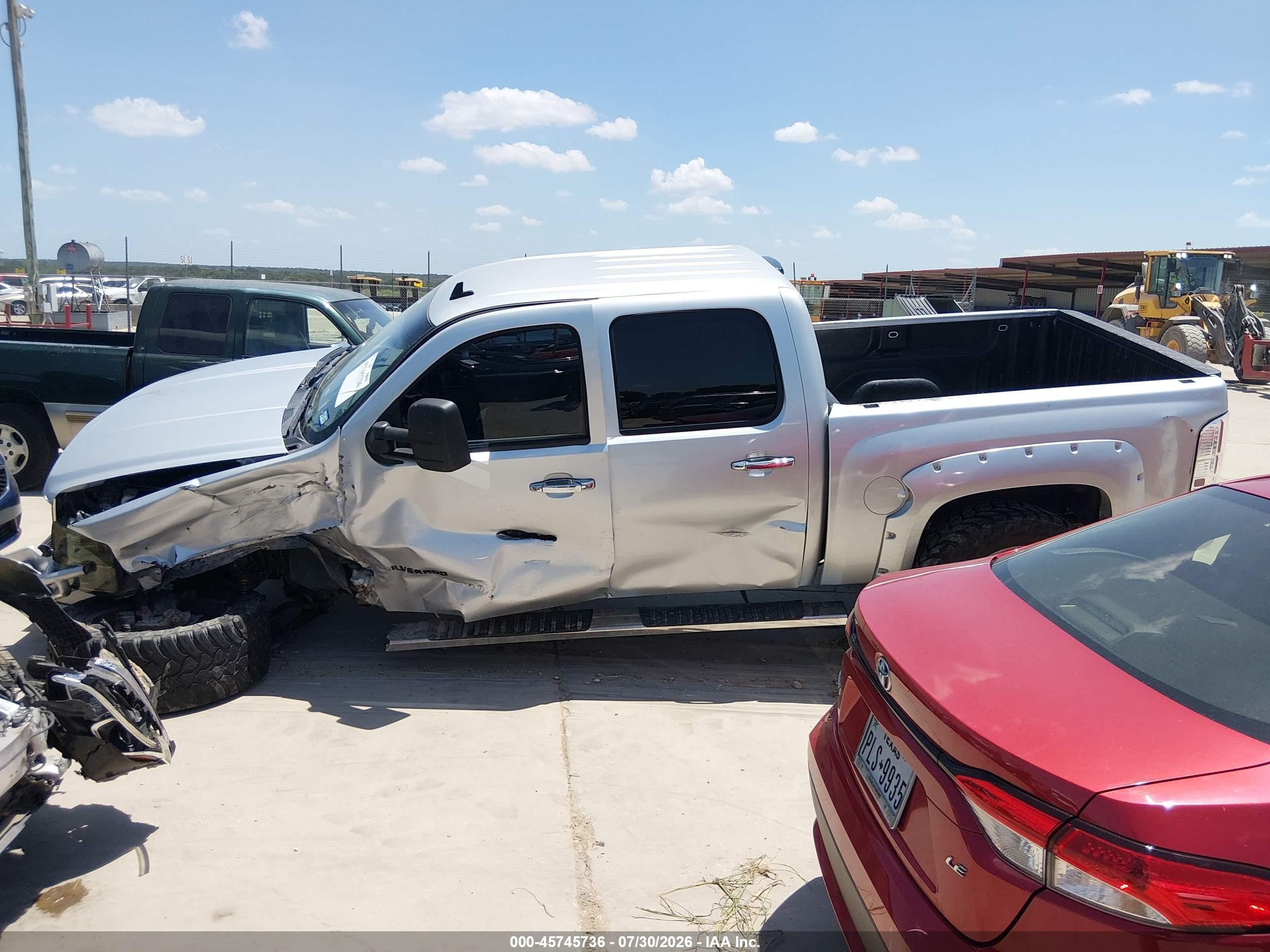 2013 Chevrolet Silverado 1500 Lt Silver vin: 3GCPCSE07DG131017