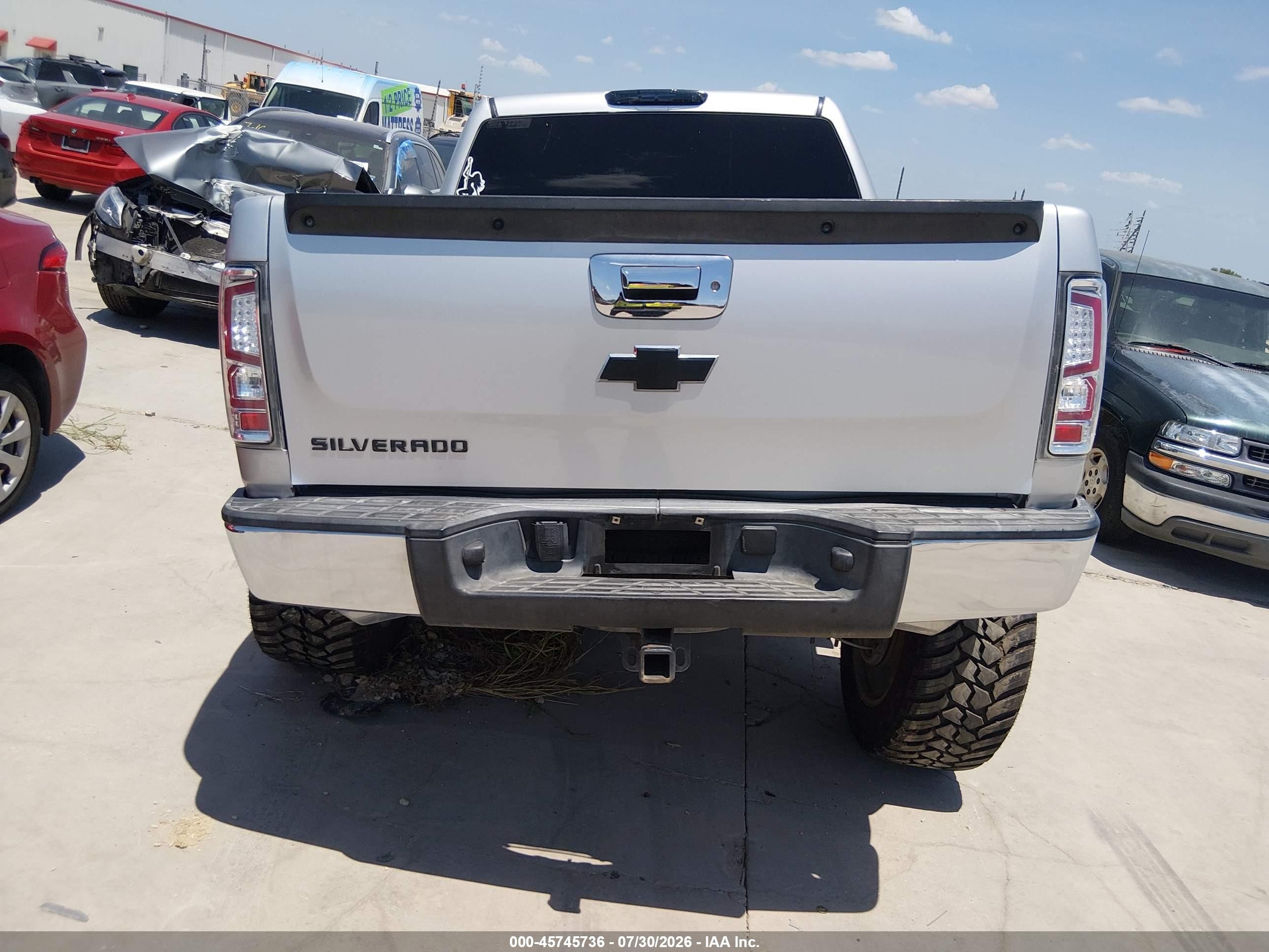 2013 Chevrolet Silverado 1500 Lt Silver vin: 3GCPCSE07DG131017