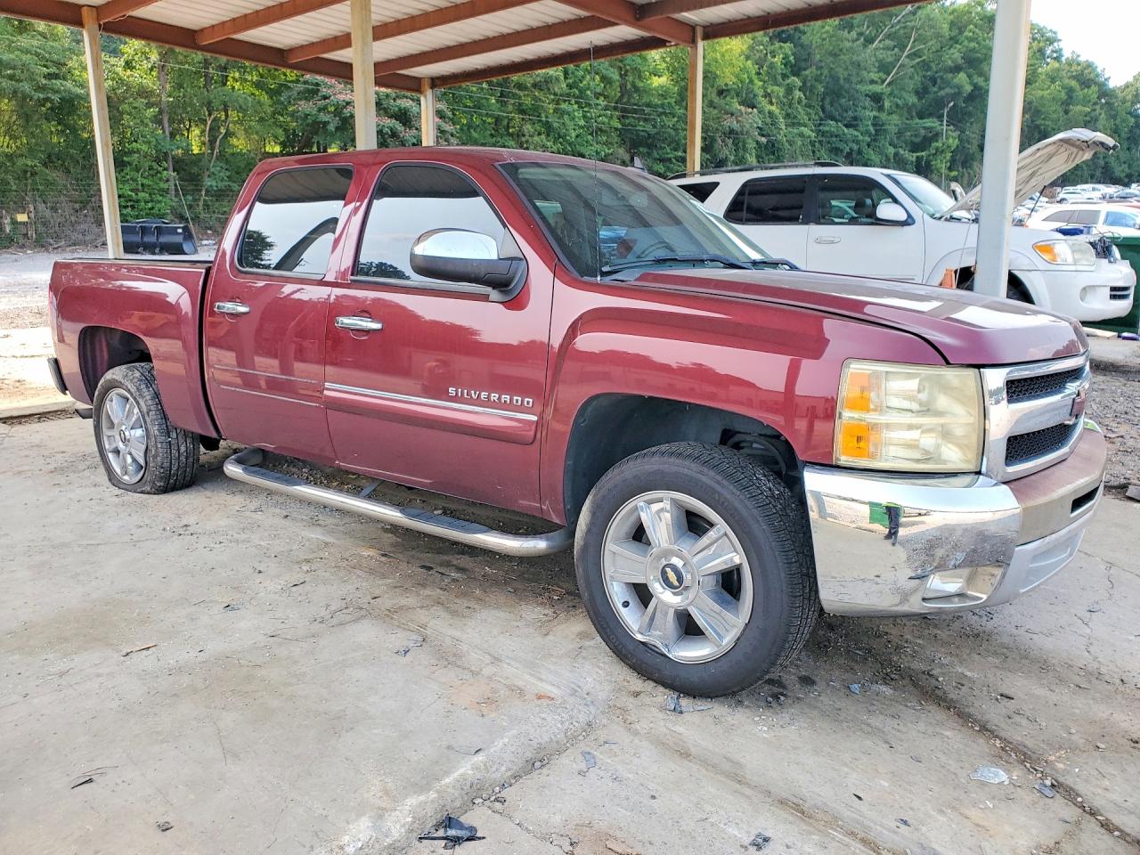 2013 Chevrolet Silverado C1500 Lt Maroon vin: 3GCPCSE07DG131387