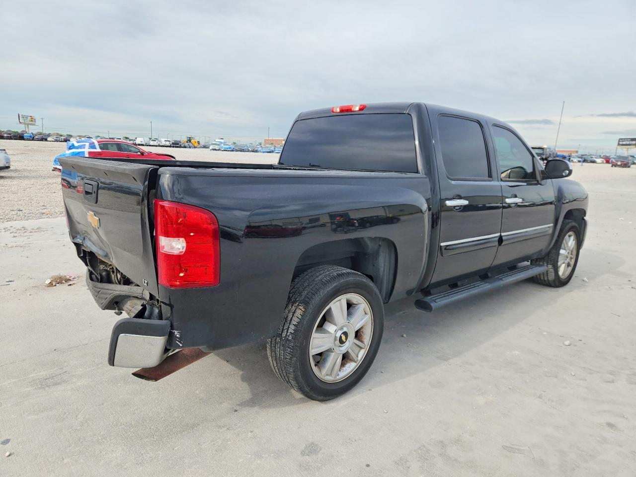 2013 Chevrolet Silverado C1500 Lt Black vin: 3GCPCSE07DG324235