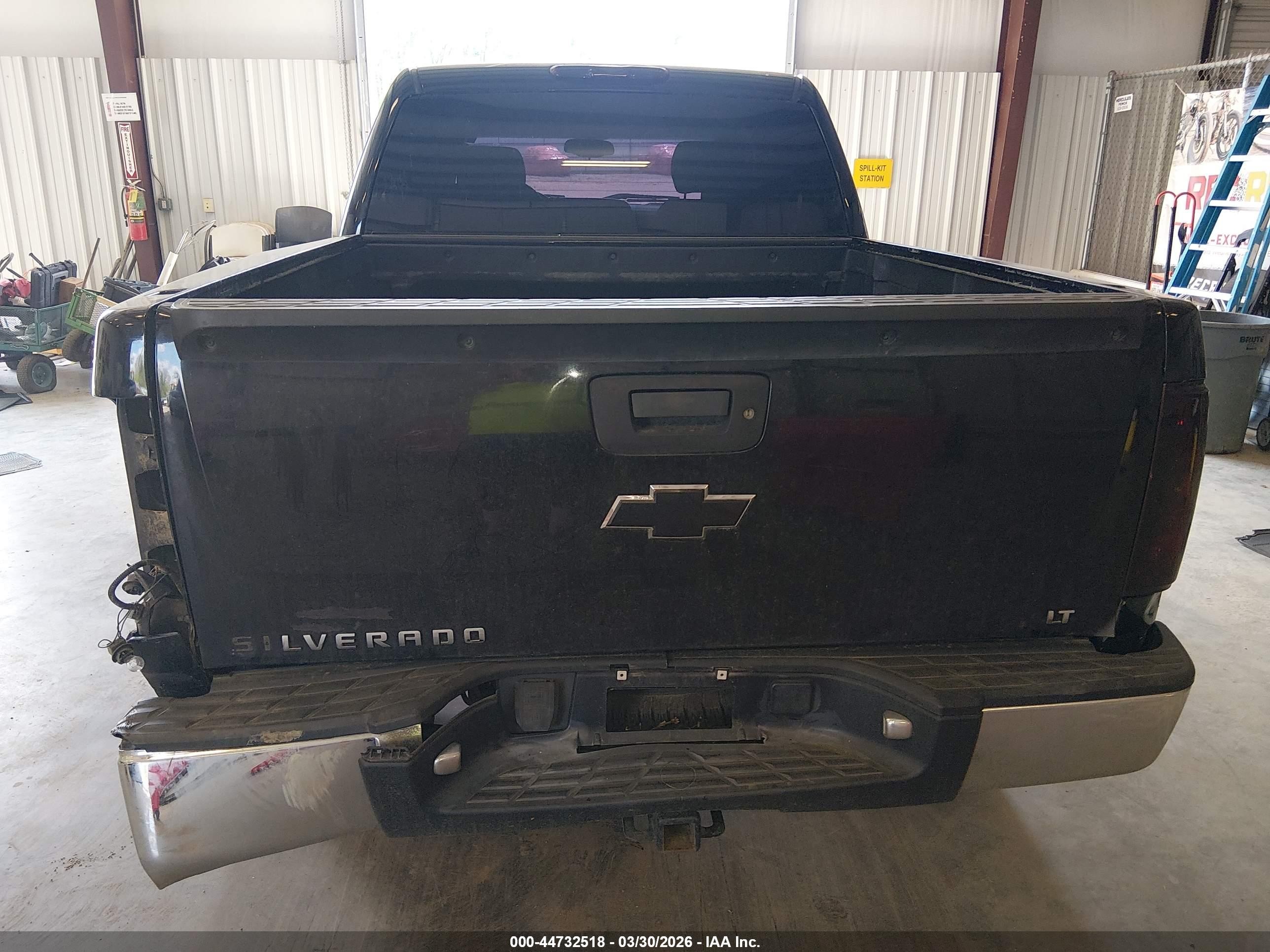 2013 Chevrolet Silverado 1500 Lt Black vin: 3GCPCSE07DG326258