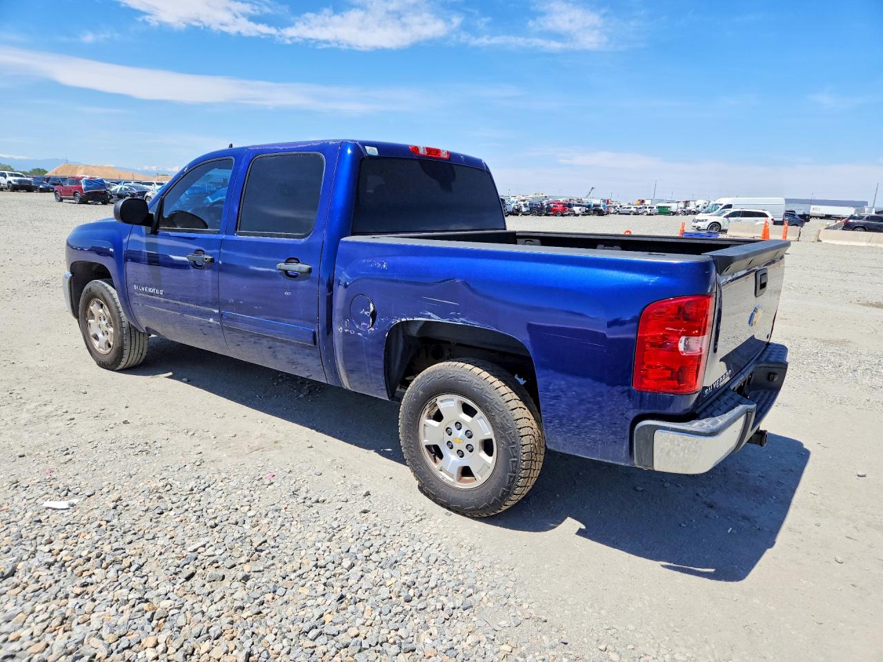 2013 Chevrolet Silverado C1500 Lt Blue vin: 3GCPCSE07DG377372