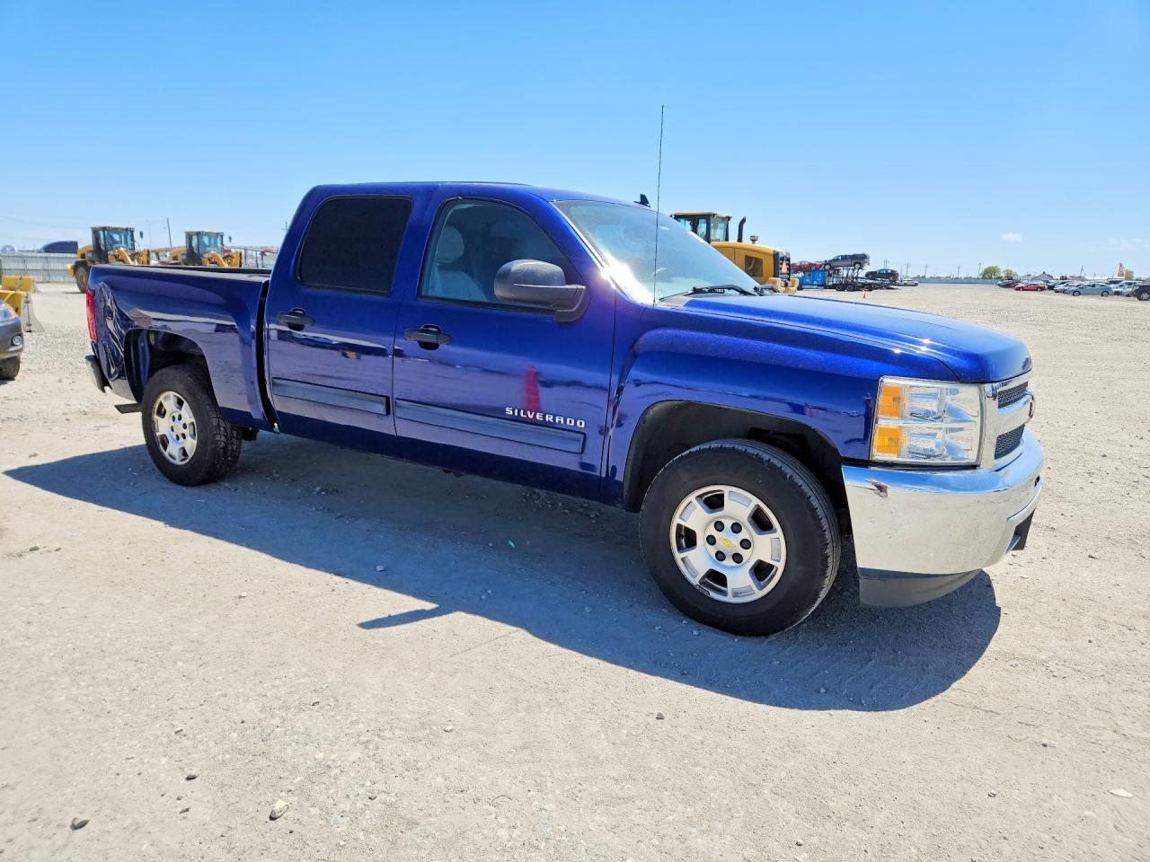 2013 Chevrolet Silverado C1500 Lt Blue vin: 3GCPCSE07DG377372