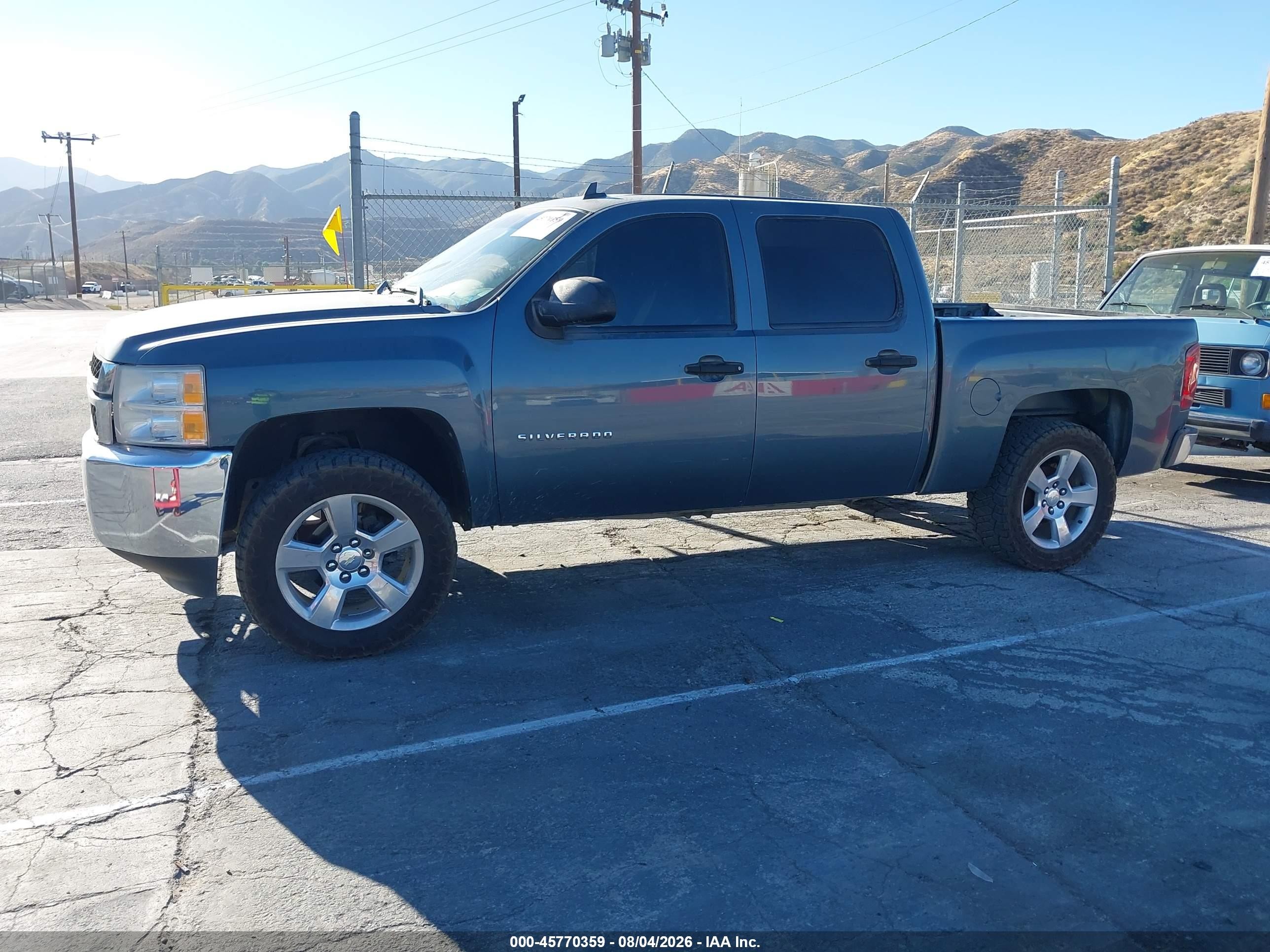 2012 Chevrolet Silverado 1500 Lt Blue vin: 3GCPCSE08CG120946
