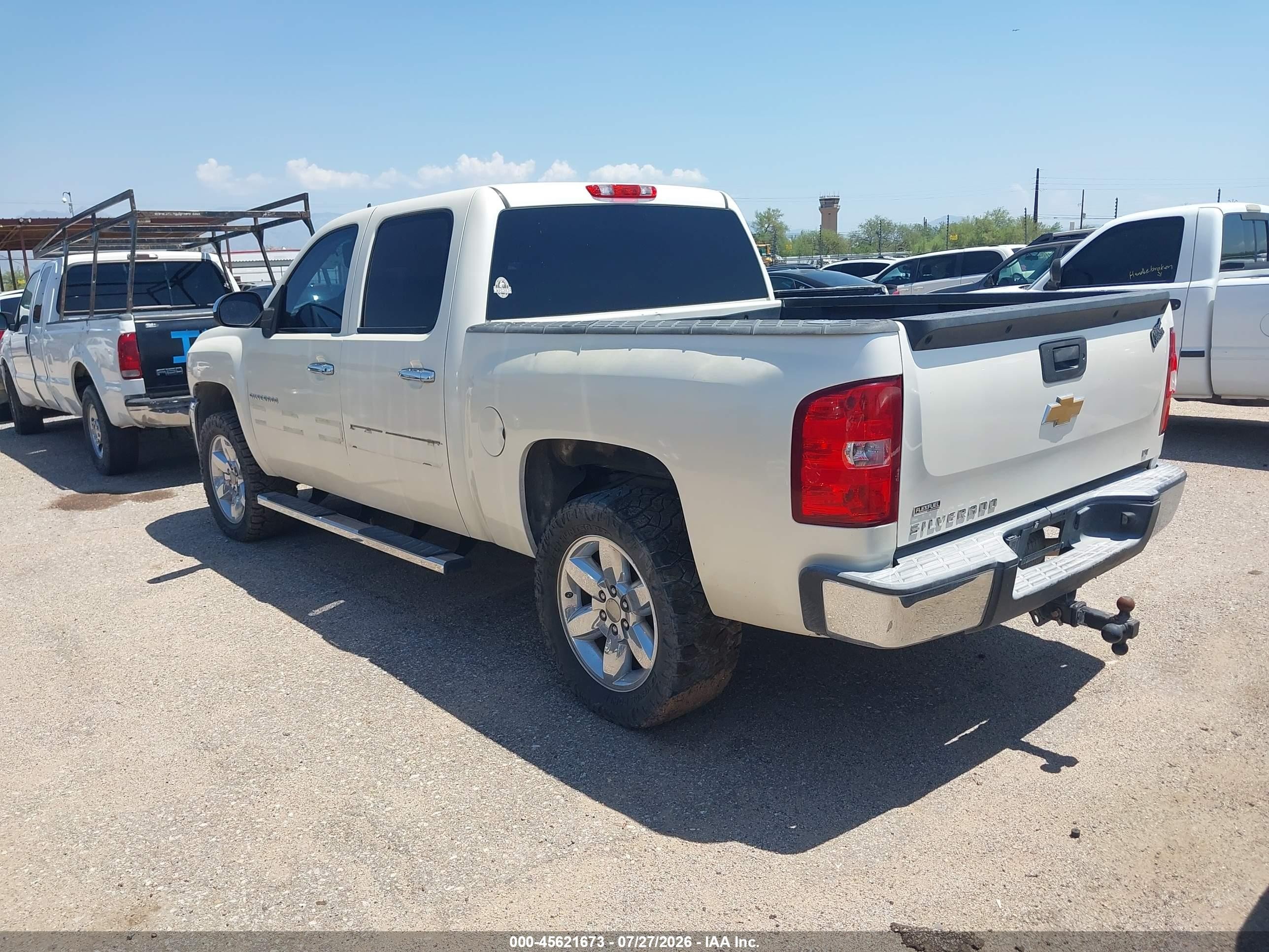 2012 Chevrolet Silverado 1500 Lt Белый vin: 3GCPCSE08CG157883