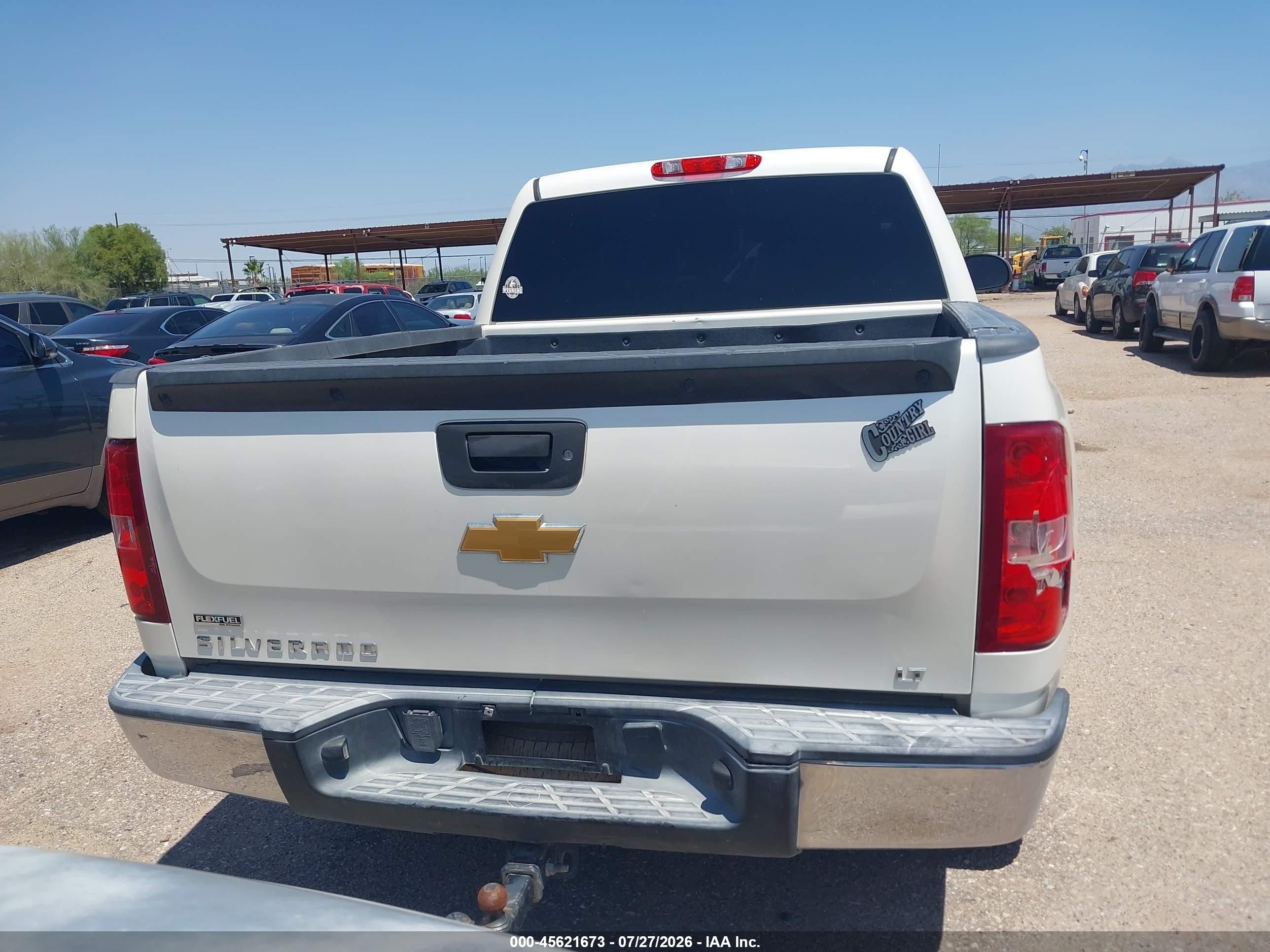 2012 Chevrolet Silverado 1500 Lt Белый vin: 3GCPCSE08CG157883