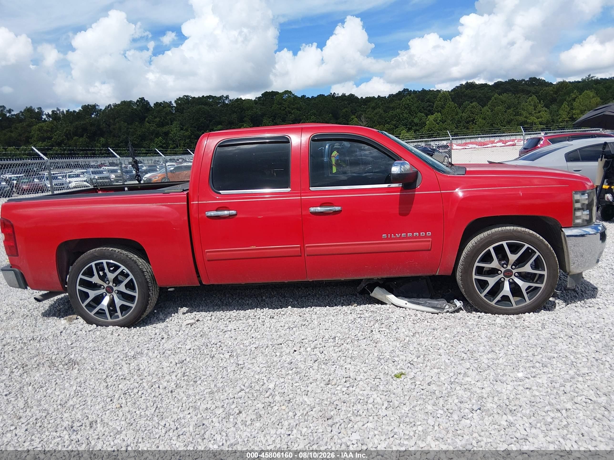 2012 Chevrolet Silverado 1500 Lt Red vin: 3GCPCSE08CG163859