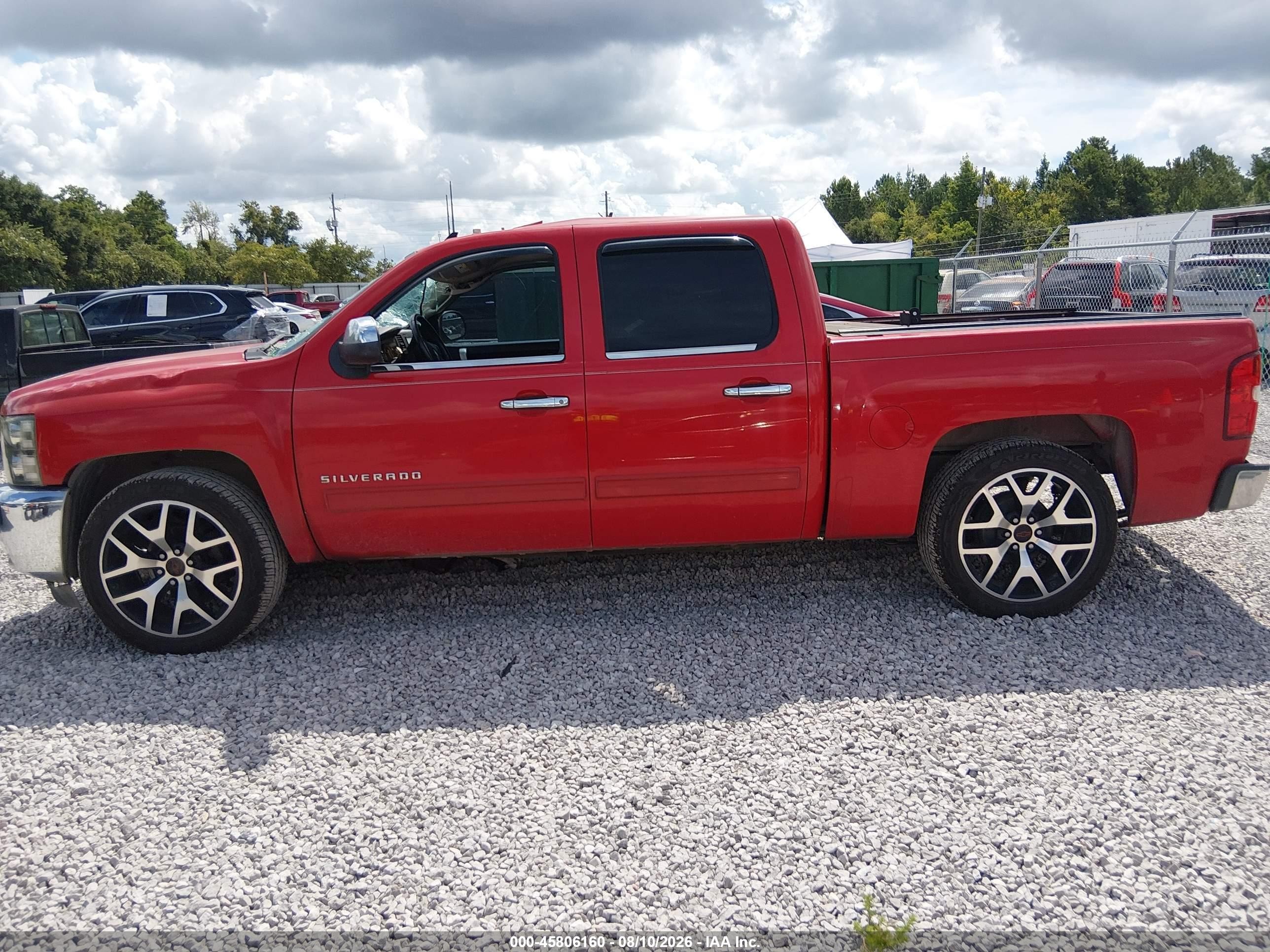 2012 Chevrolet Silverado 1500 Lt Red vin: 3GCPCSE08CG163859