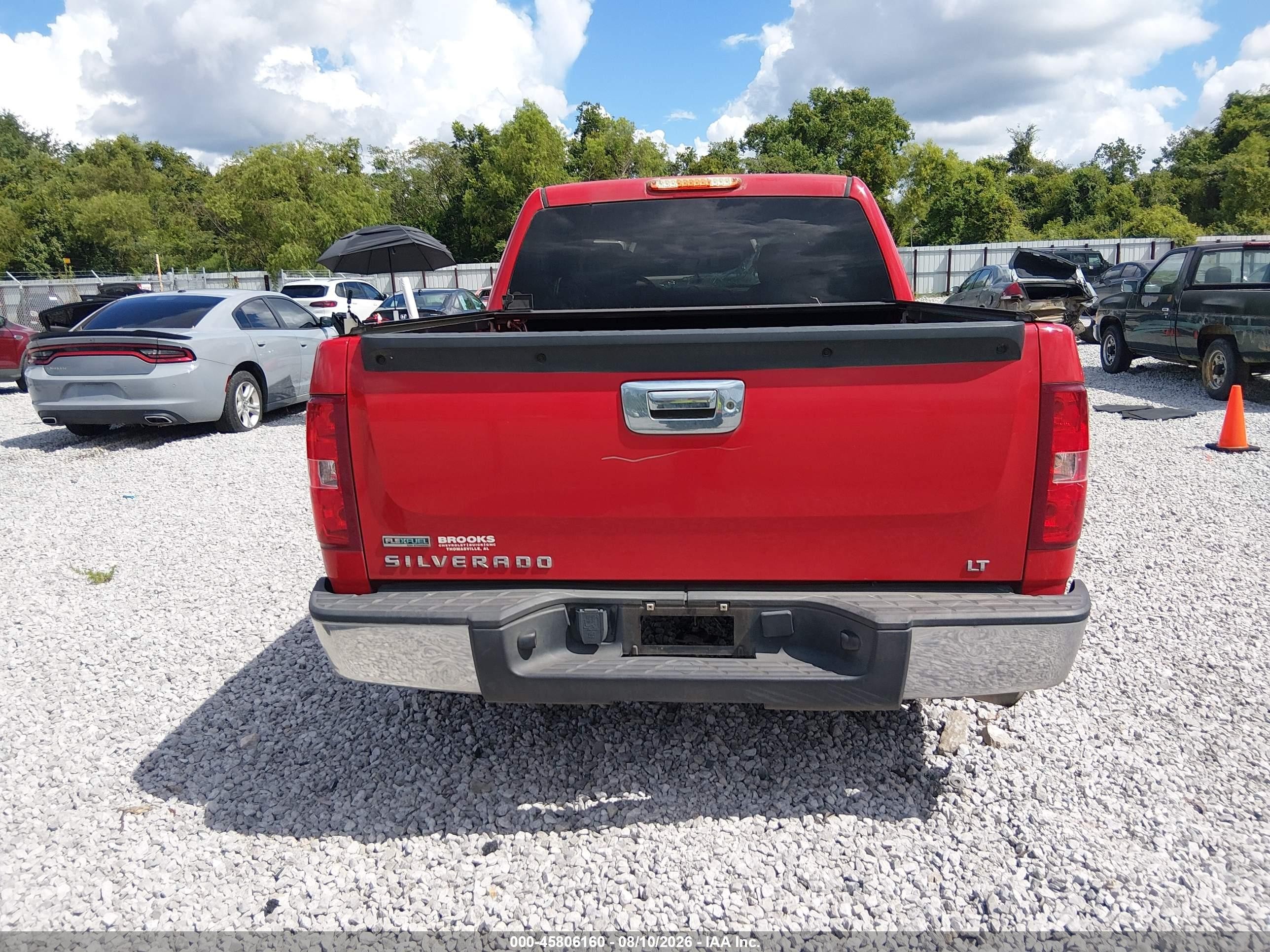 2012 Chevrolet Silverado 1500 Lt Red vin: 3GCPCSE08CG163859