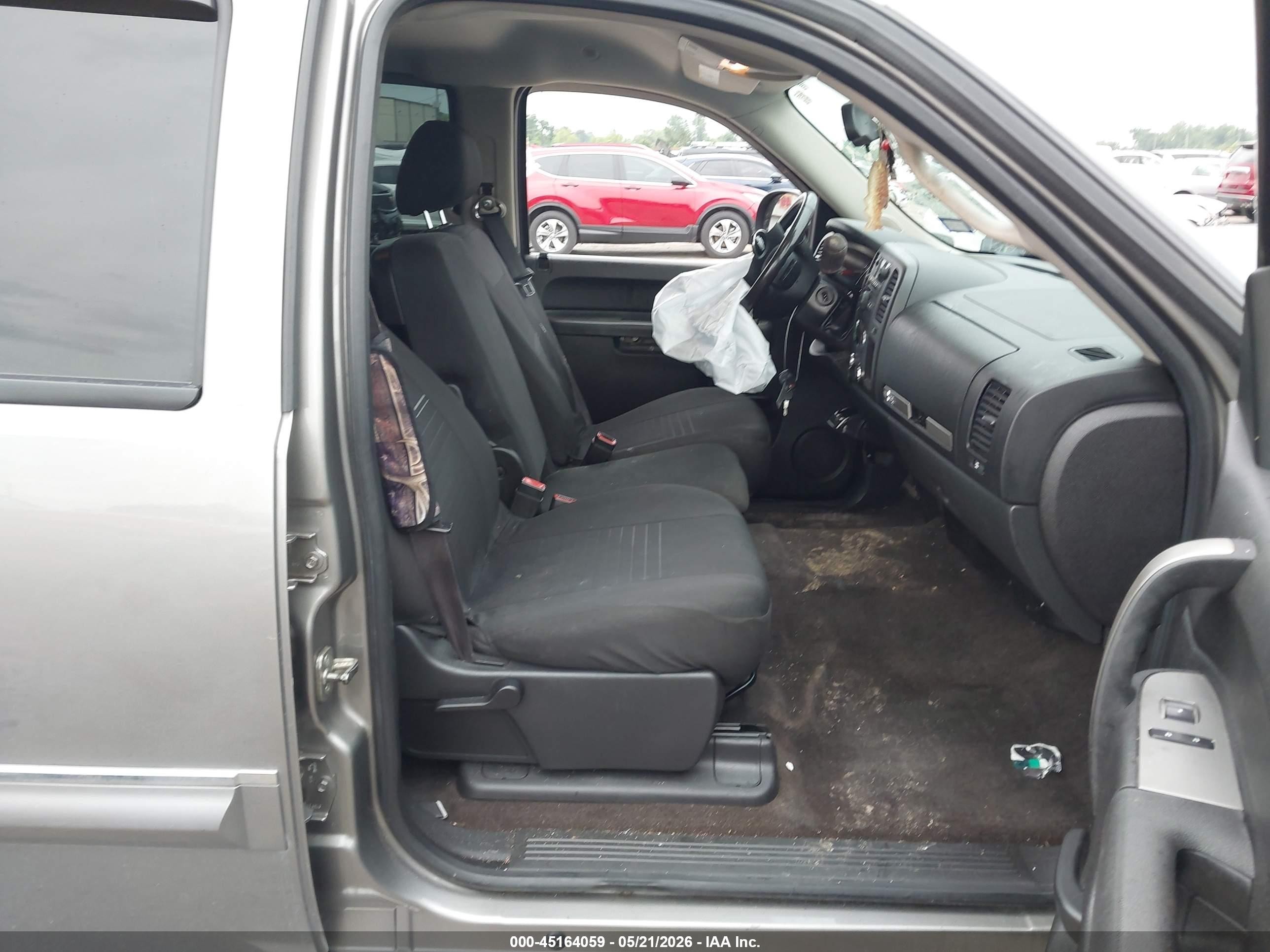 2013 Chevrolet Silverado 1500 Lt Gray vin: 3GCPCSE08DG279872