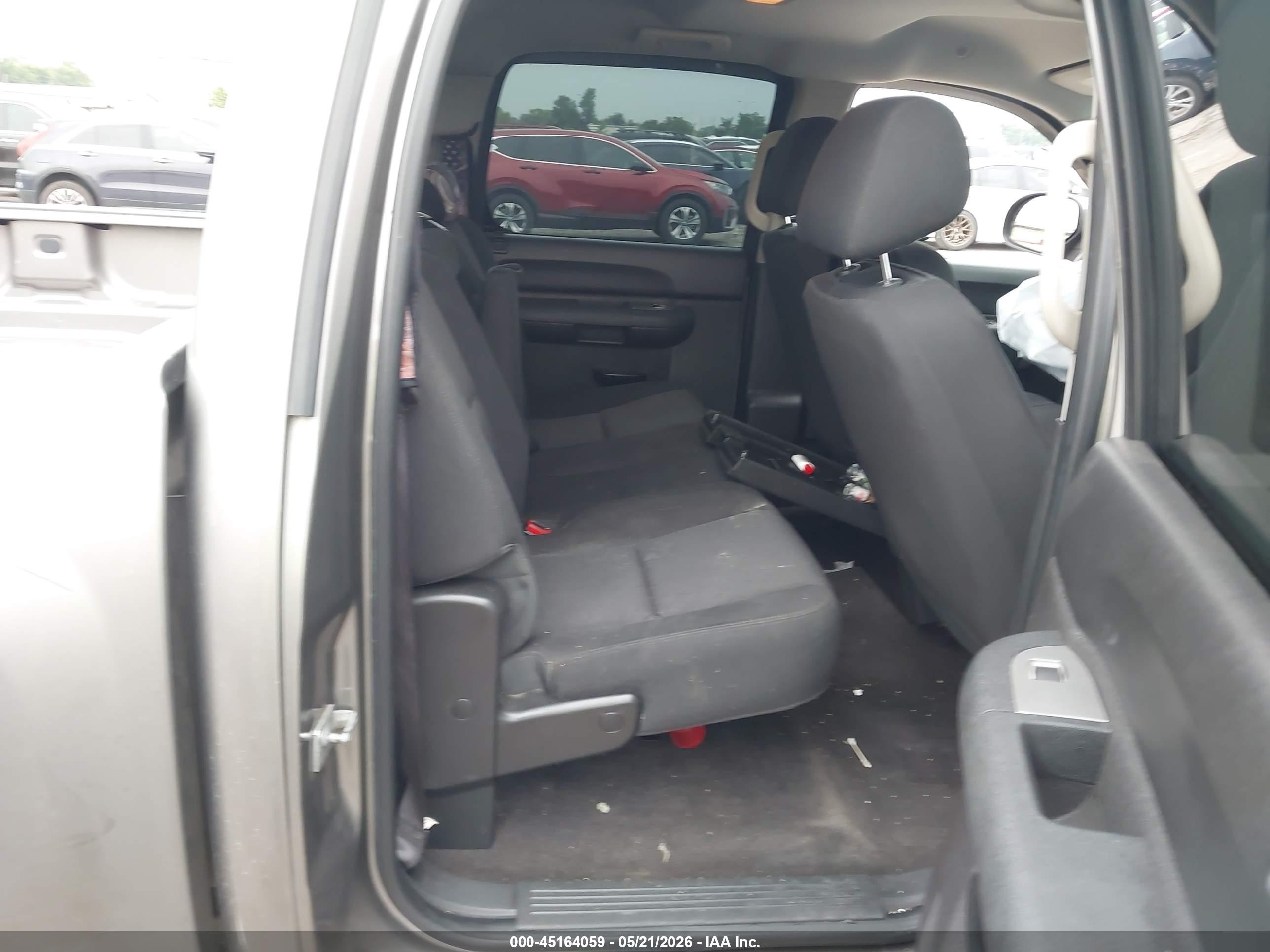 2013 Chevrolet Silverado 1500 Lt Gray vin: 3GCPCSE08DG279872