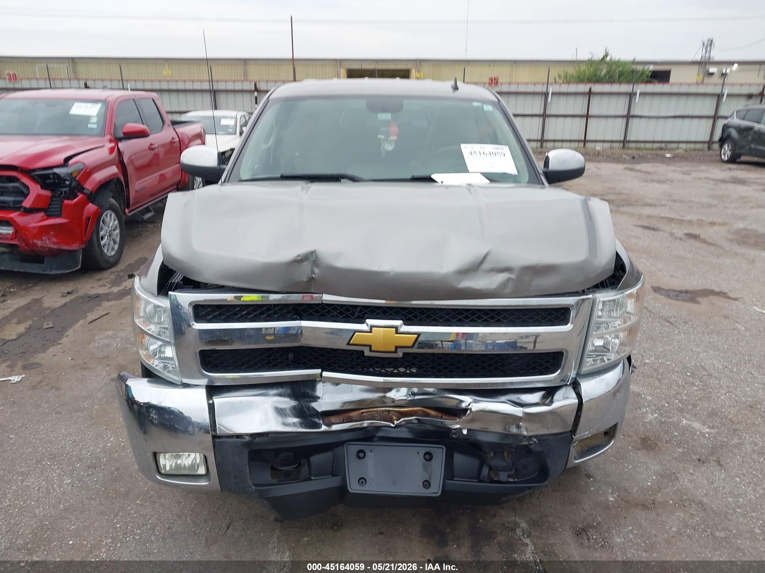 2013 Chevrolet Silverado 1500 Lt Gray vin: 3GCPCSE08DG279872