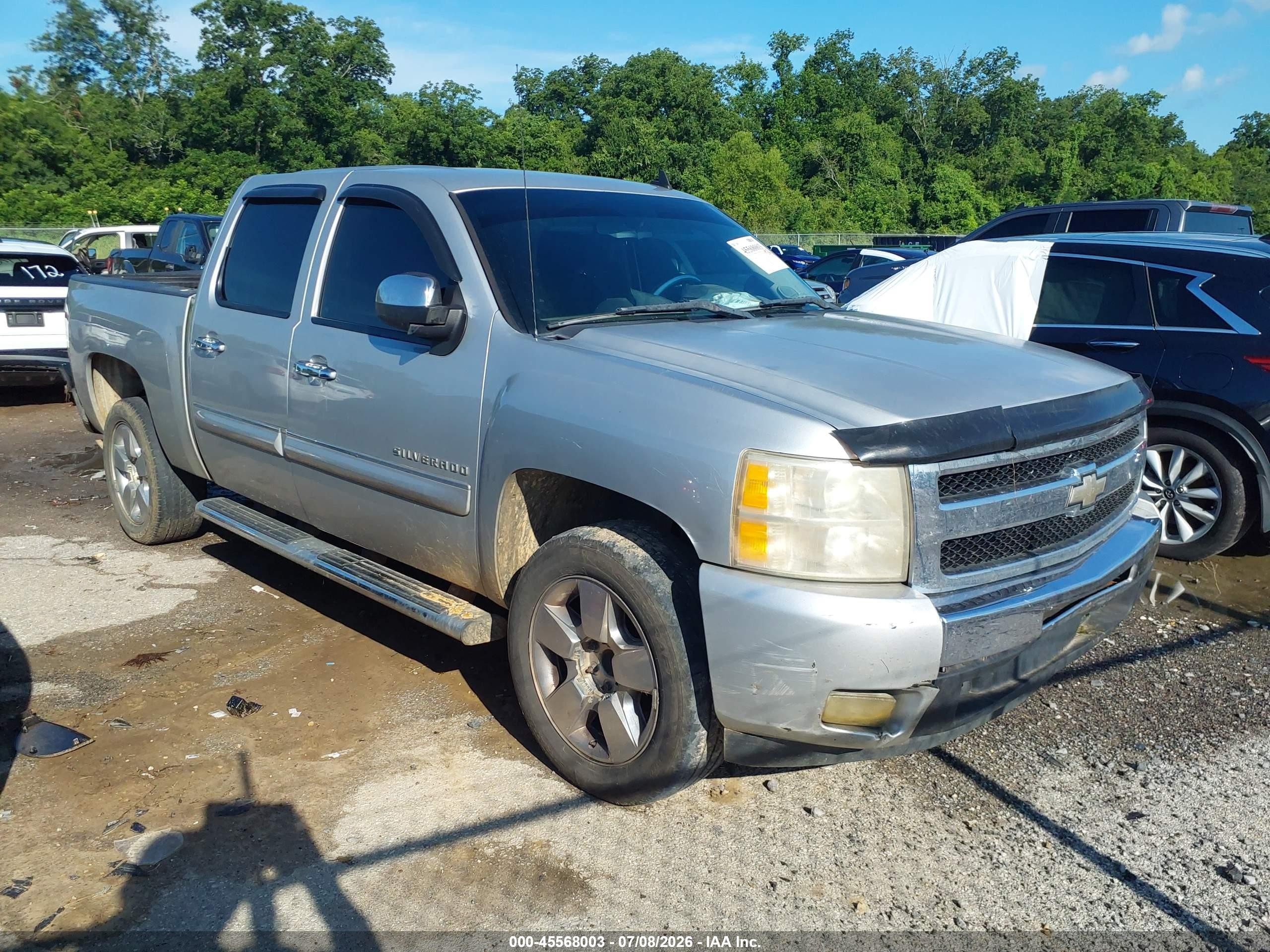 2011 Chevrolet Silverado 1500 Lt Silver vin: 3GCPCSE09BG155820