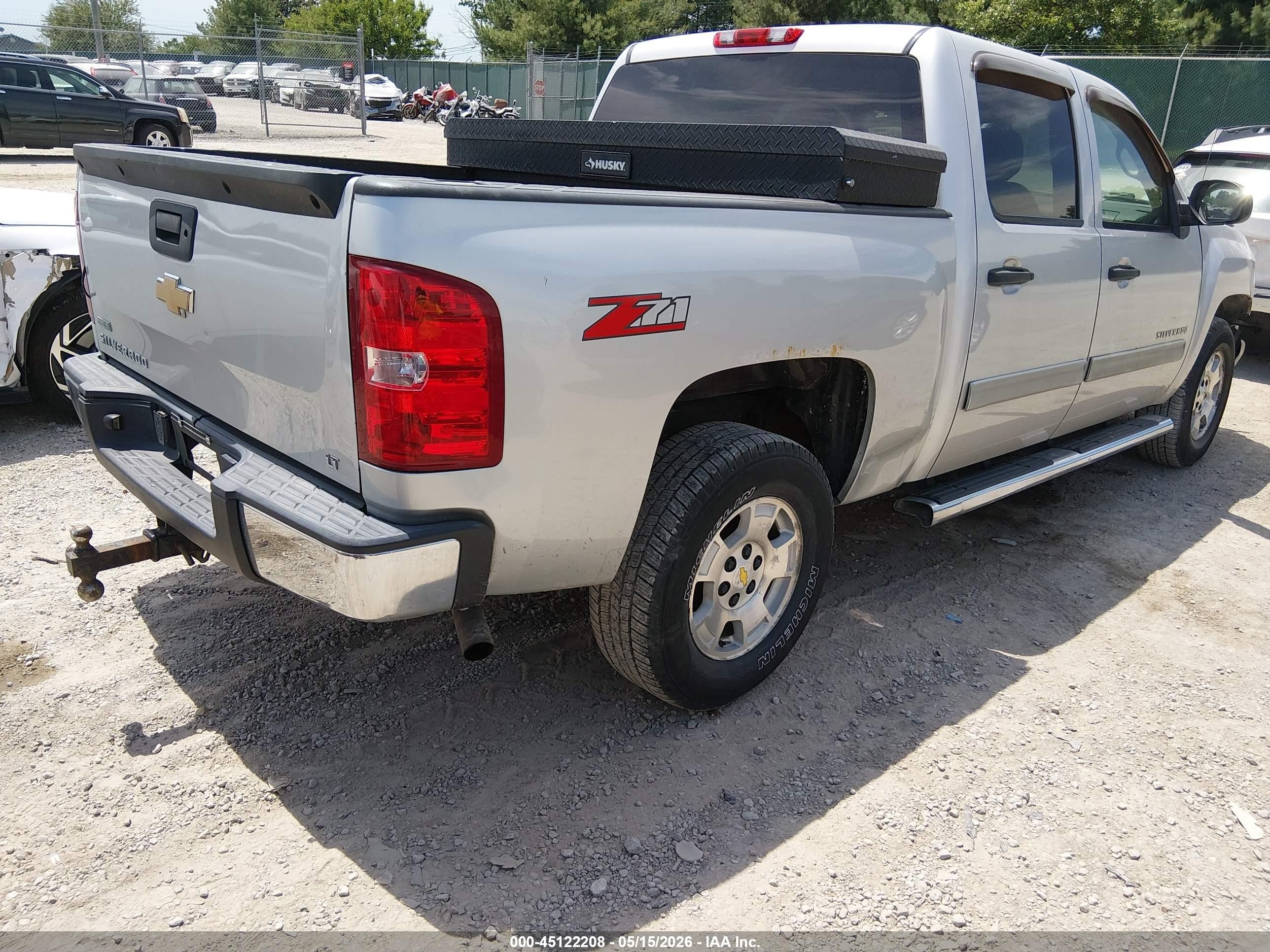 2011 Chevrolet Silverado 1500 Lt Gray vin: 3GCPCSE09BG209455
