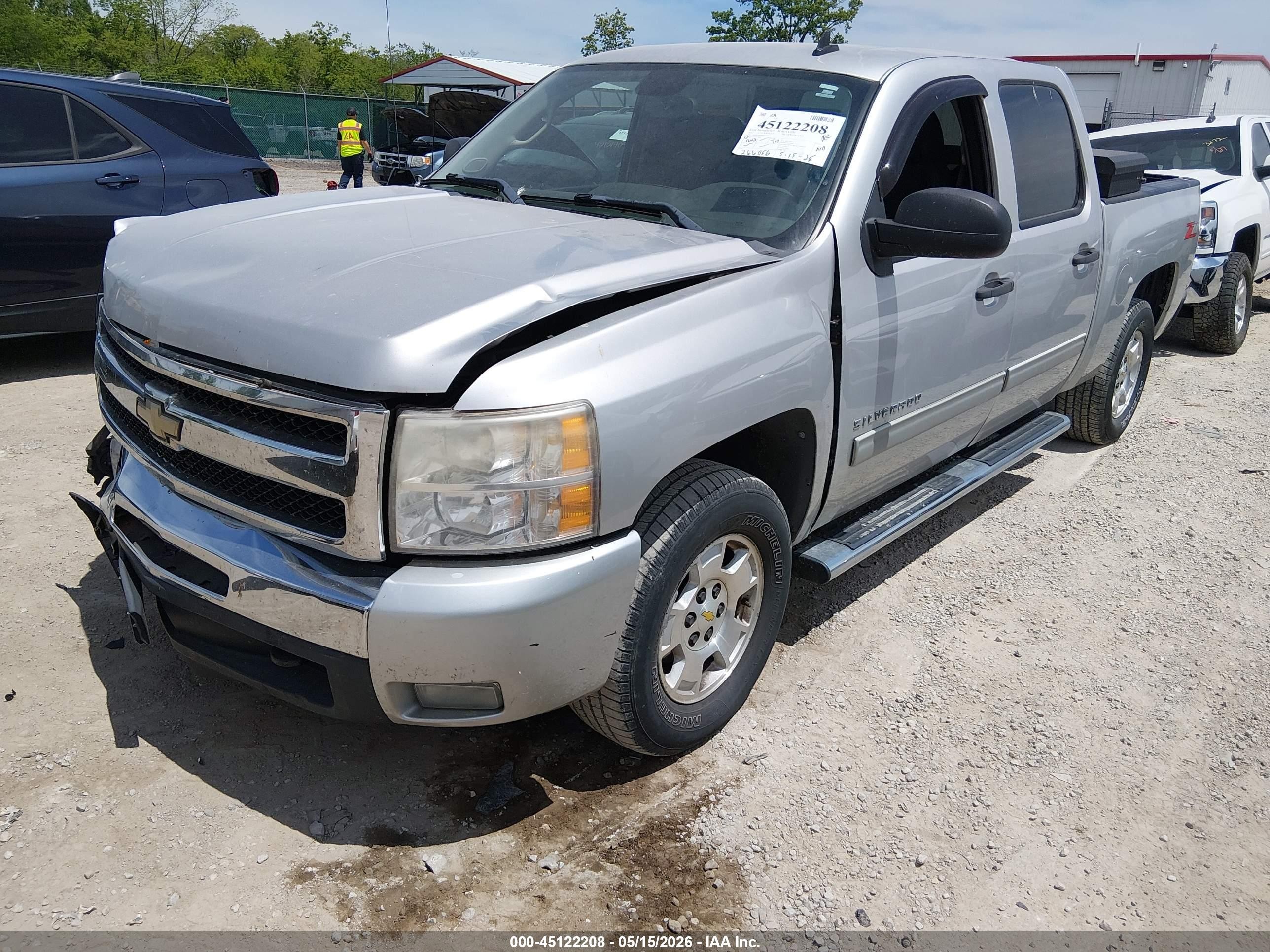 2011 Chevrolet Silverado 1500 Lt Gray vin: 3GCPCSE09BG209455