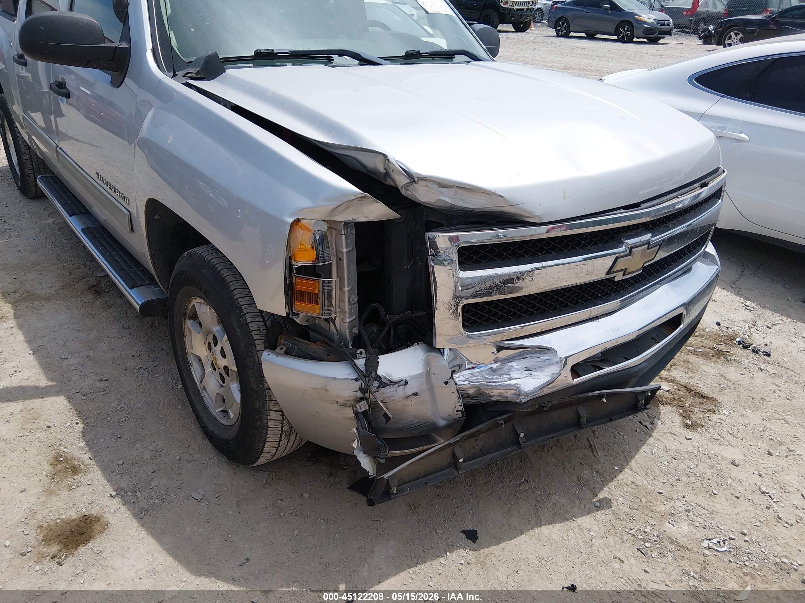 2011 Chevrolet Silverado 1500 Lt Gray vin: 3GCPCSE09BG209455