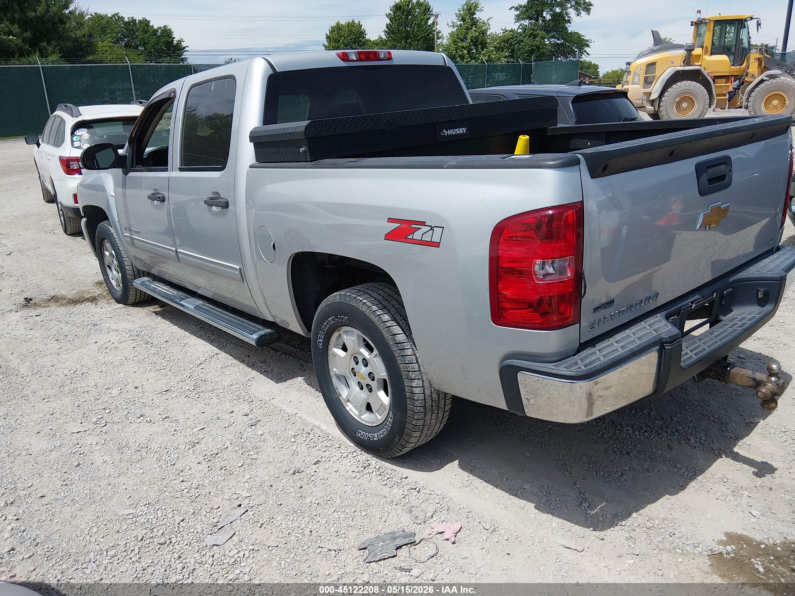 2011 Chevrolet Silverado 1500 Lt Gray vin: 3GCPCSE09BG209455