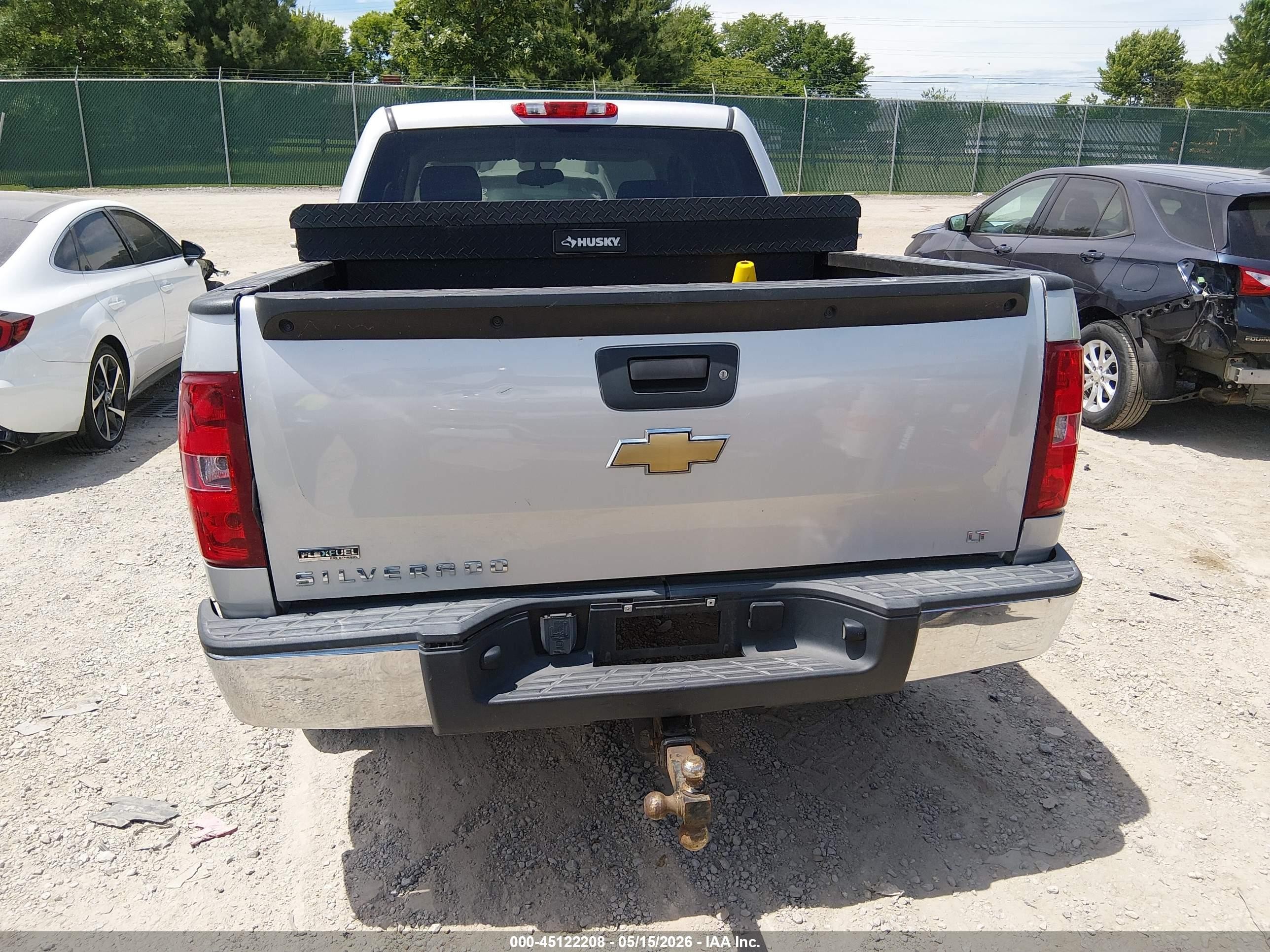 2011 Chevrolet Silverado 1500 Lt Gray vin: 3GCPCSE09BG209455