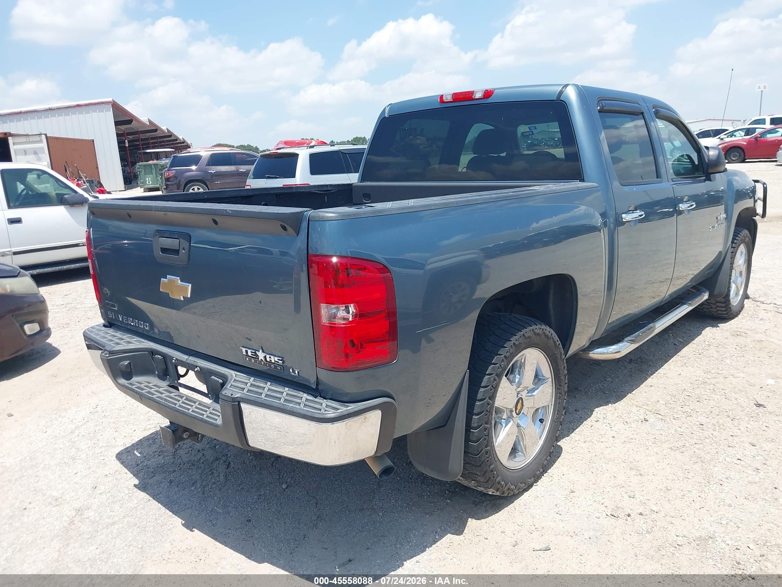2011 Chevrolet Silverado 1500 Lt Teal vin: 3GCPCSE09BG321768