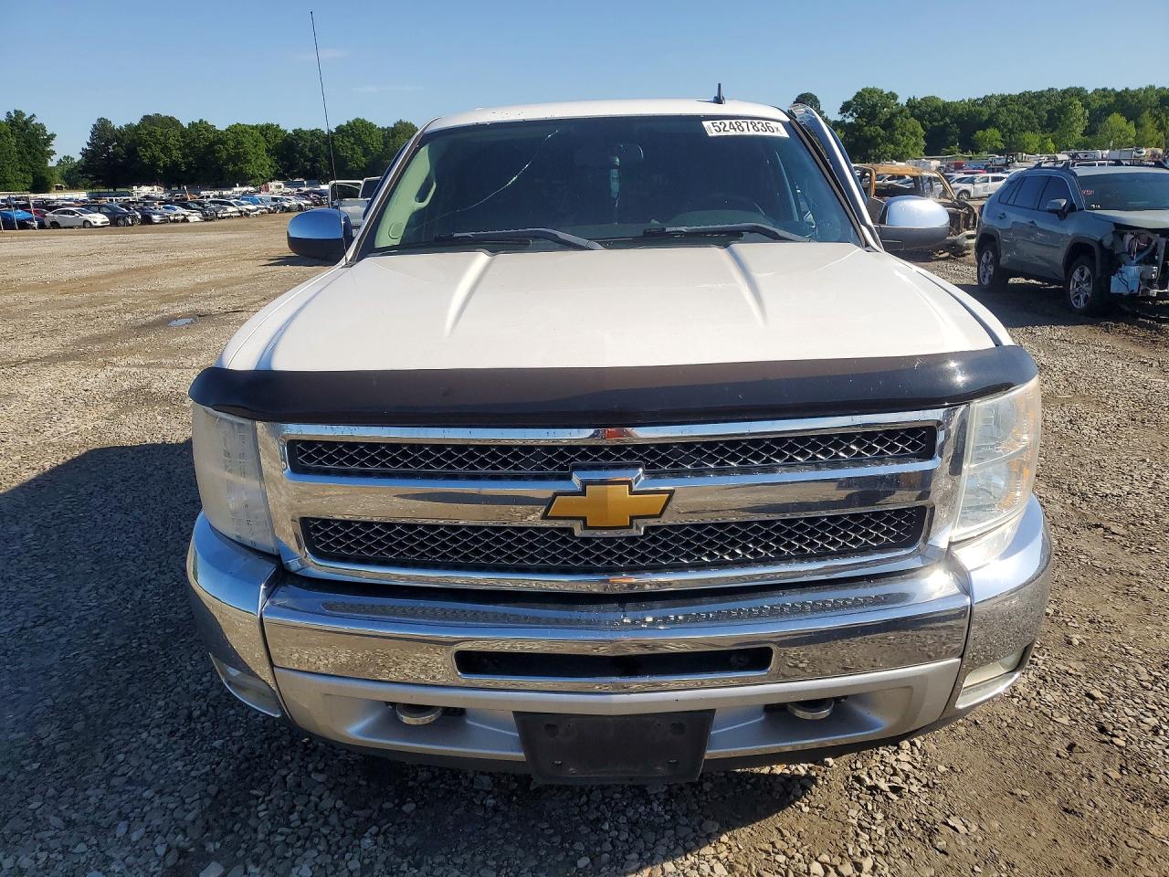 2012 Chevrolet Silverado C1500 Lt White vin: 3GCPCSE09CG122415