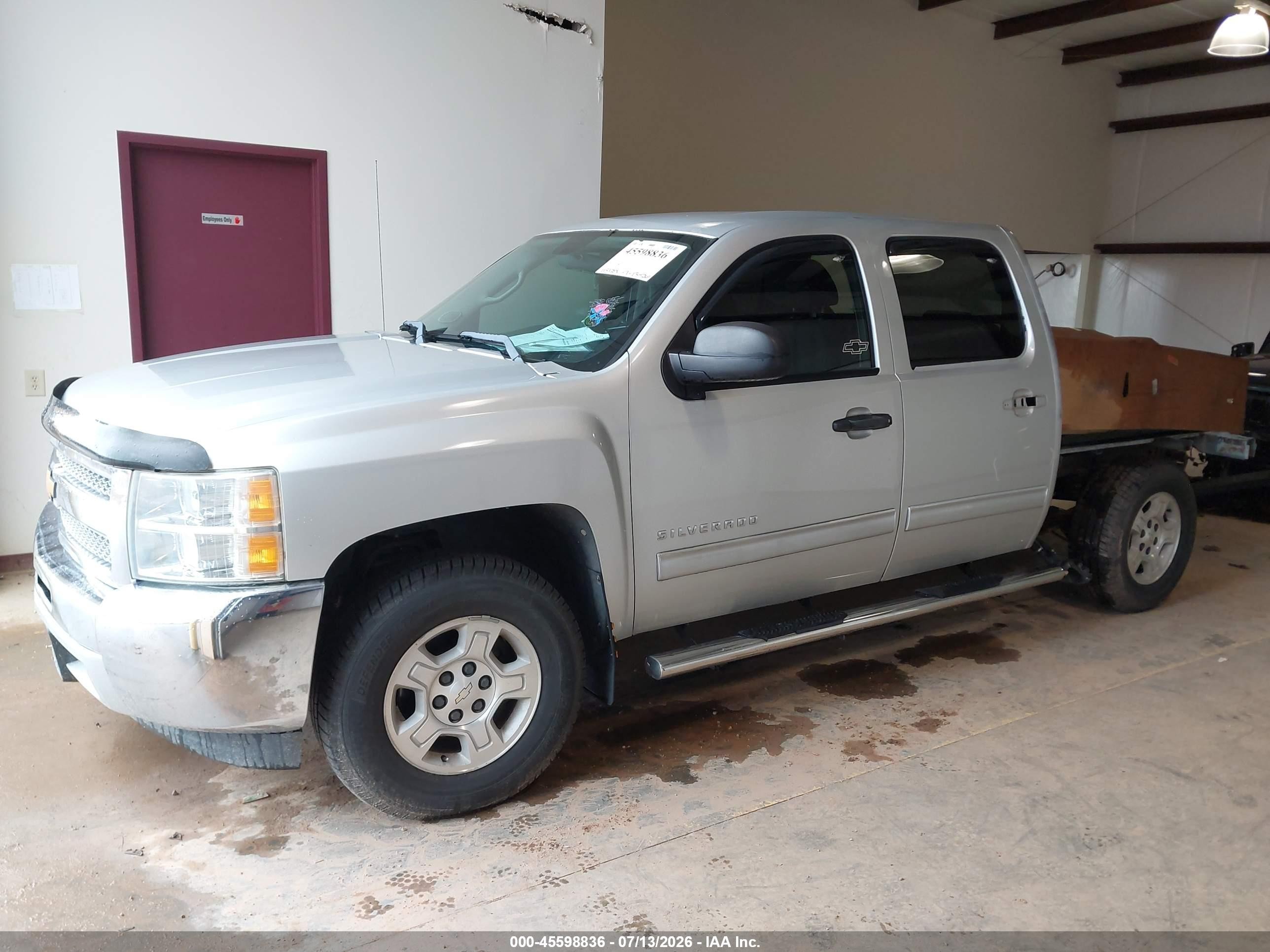 2012 Chevrolet Silverado 1500 Lt Silver vin: 3GCPCSE09CG219064