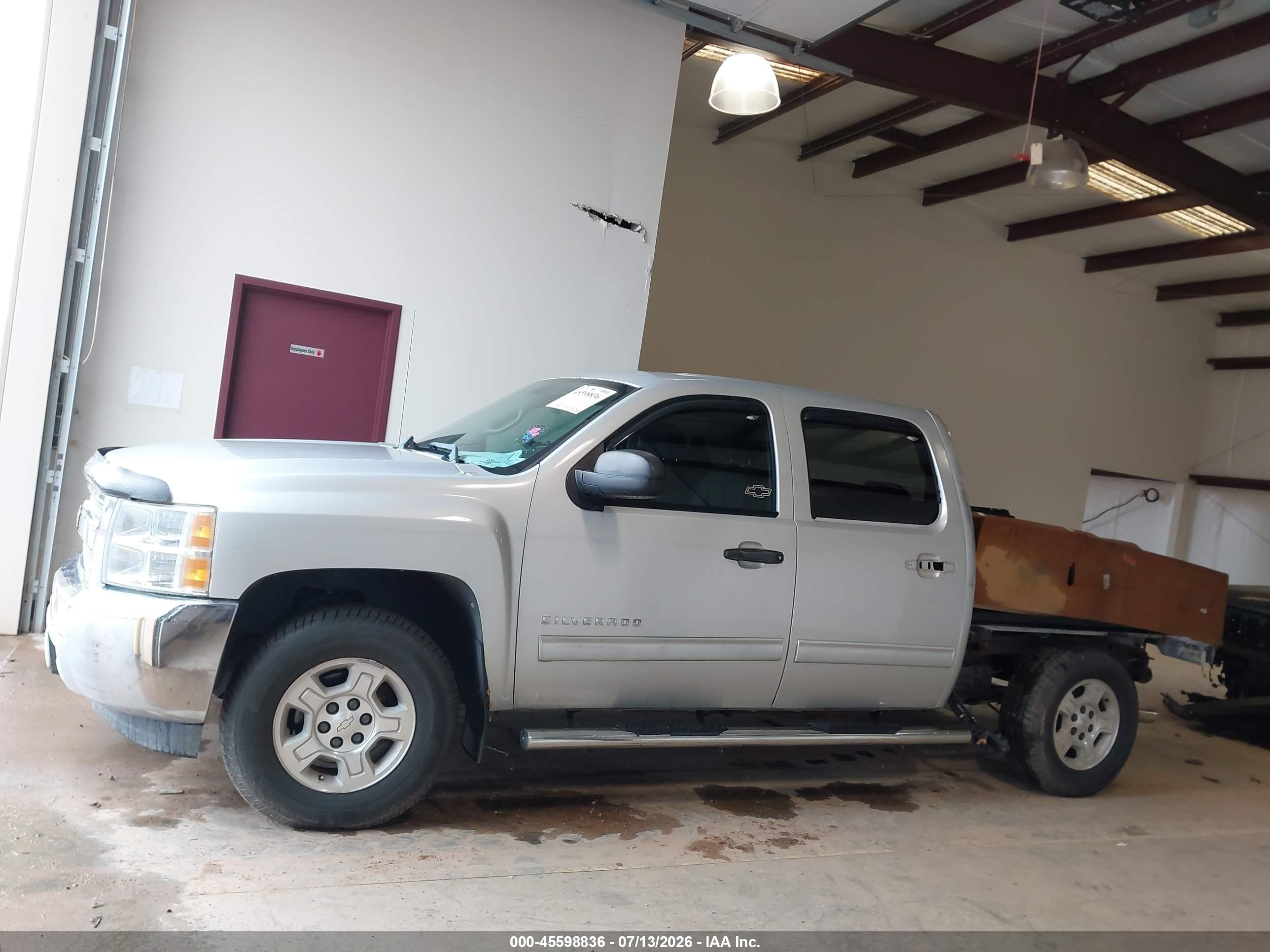 2012 Chevrolet Silverado 1500 Lt Silver vin: 3GCPCSE09CG219064