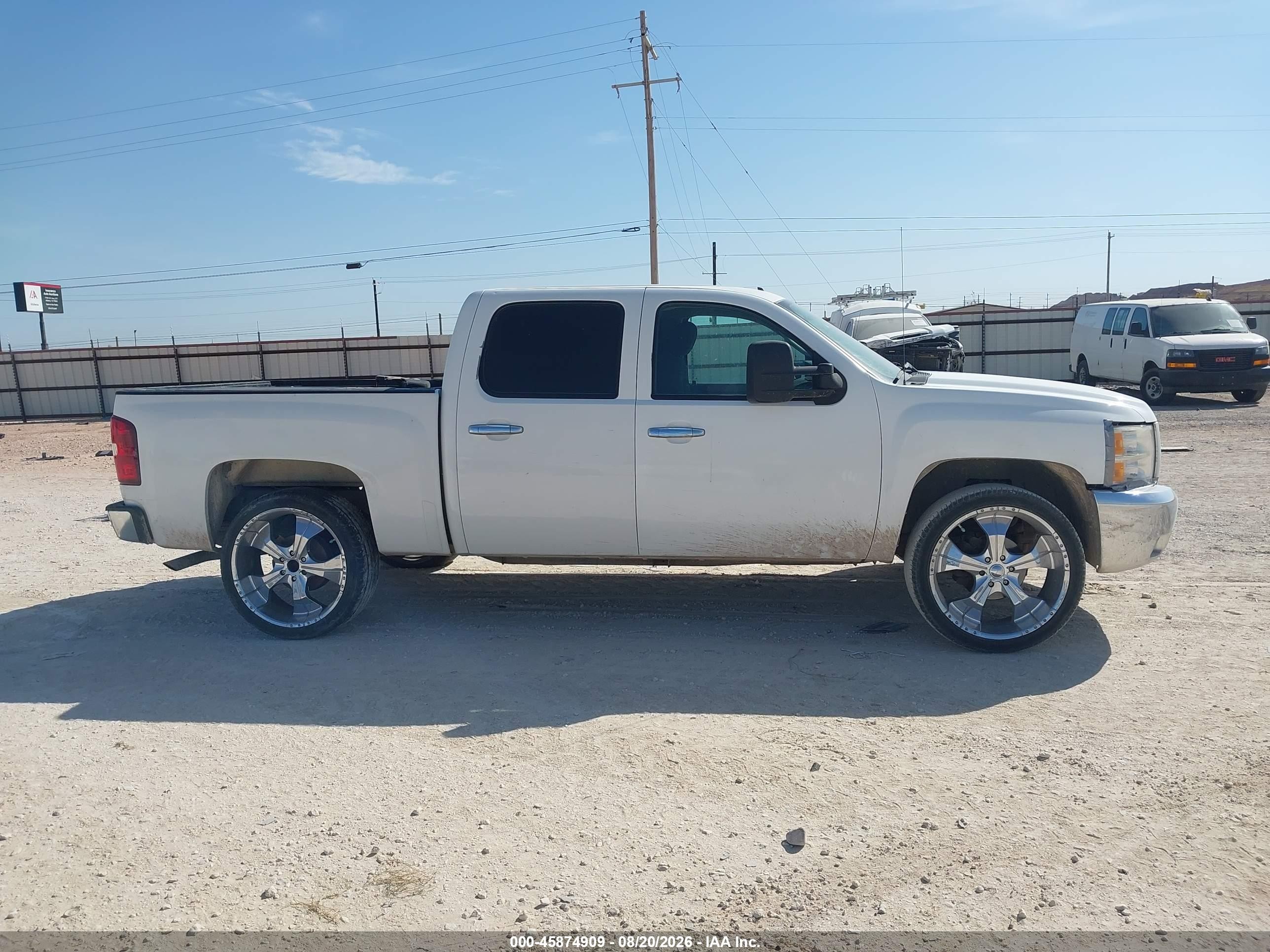 2013 Chevrolet Silverado 1500 Lt White vin: 3GCPCSE09DG214982