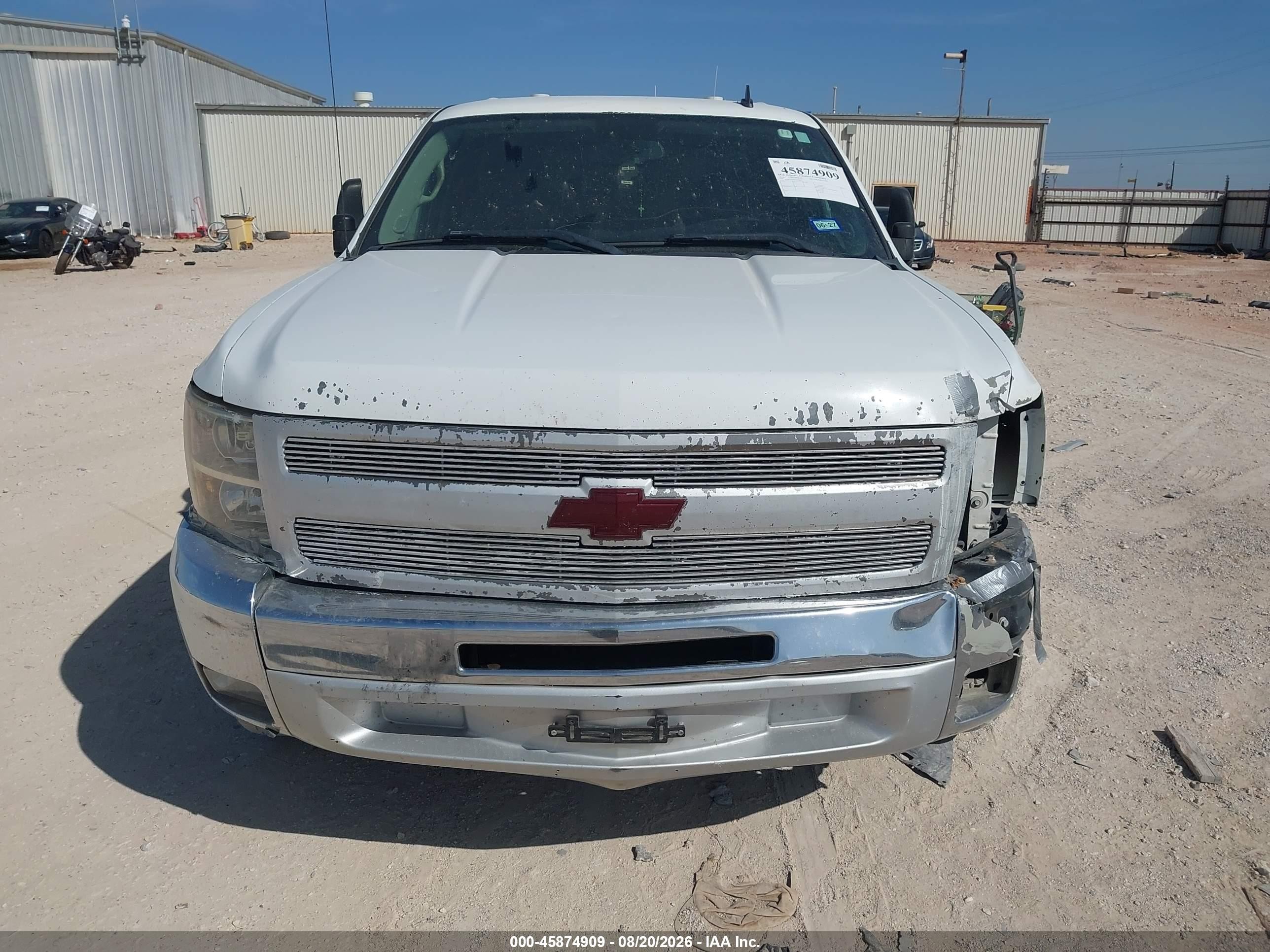 2013 Chevrolet Silverado 1500 Lt White vin: 3GCPCSE09DG214982