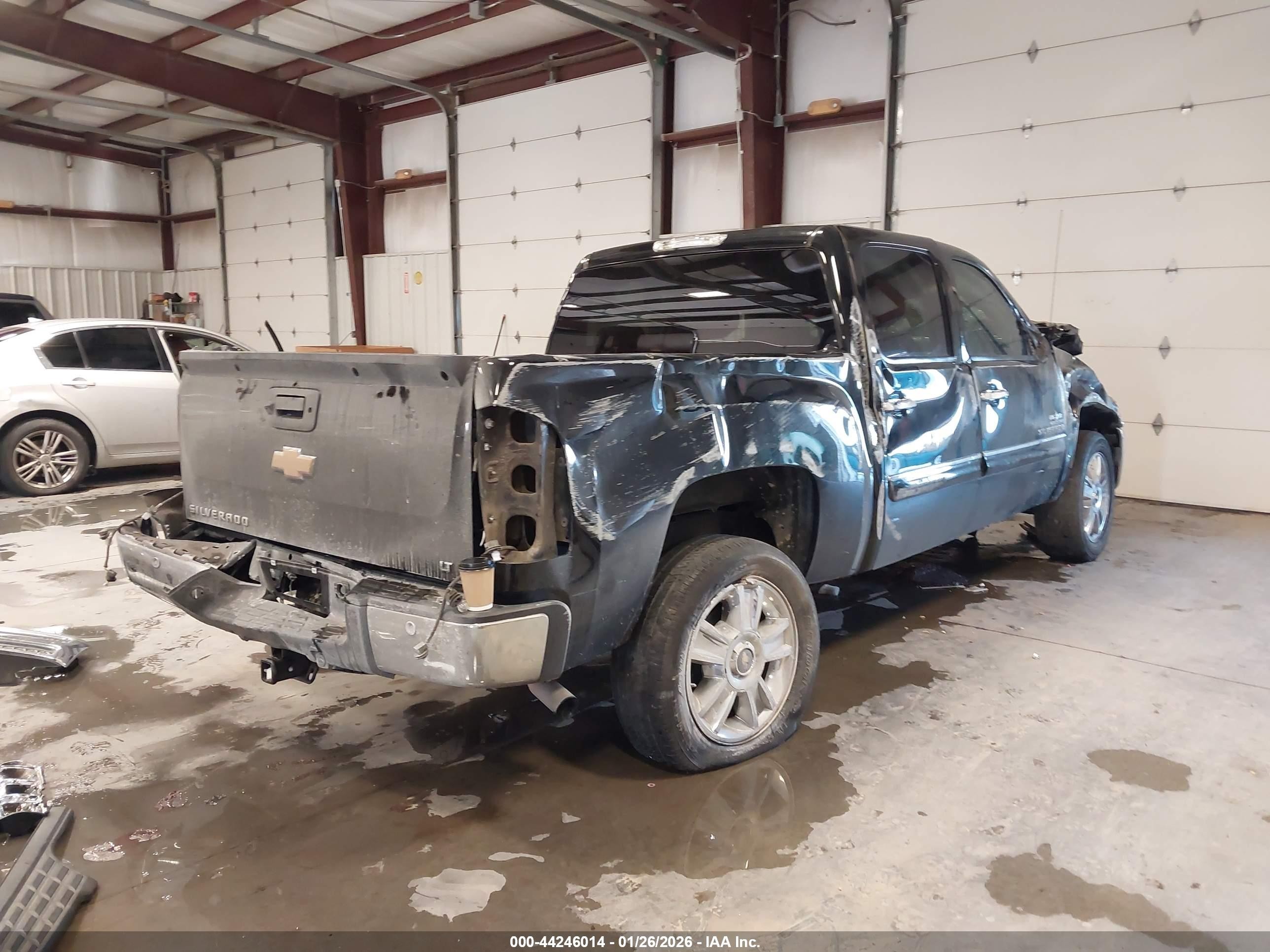 2013 Chevrolet Silverado 1500 Lt Black vin: 3GCPCSE09DG241891