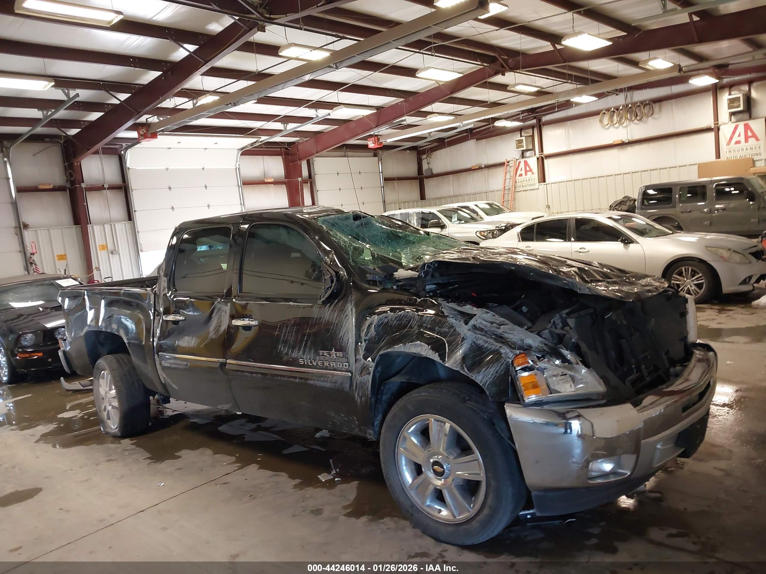 2013 Chevrolet Silverado 1500 Lt Black vin: 3GCPCSE09DG241891