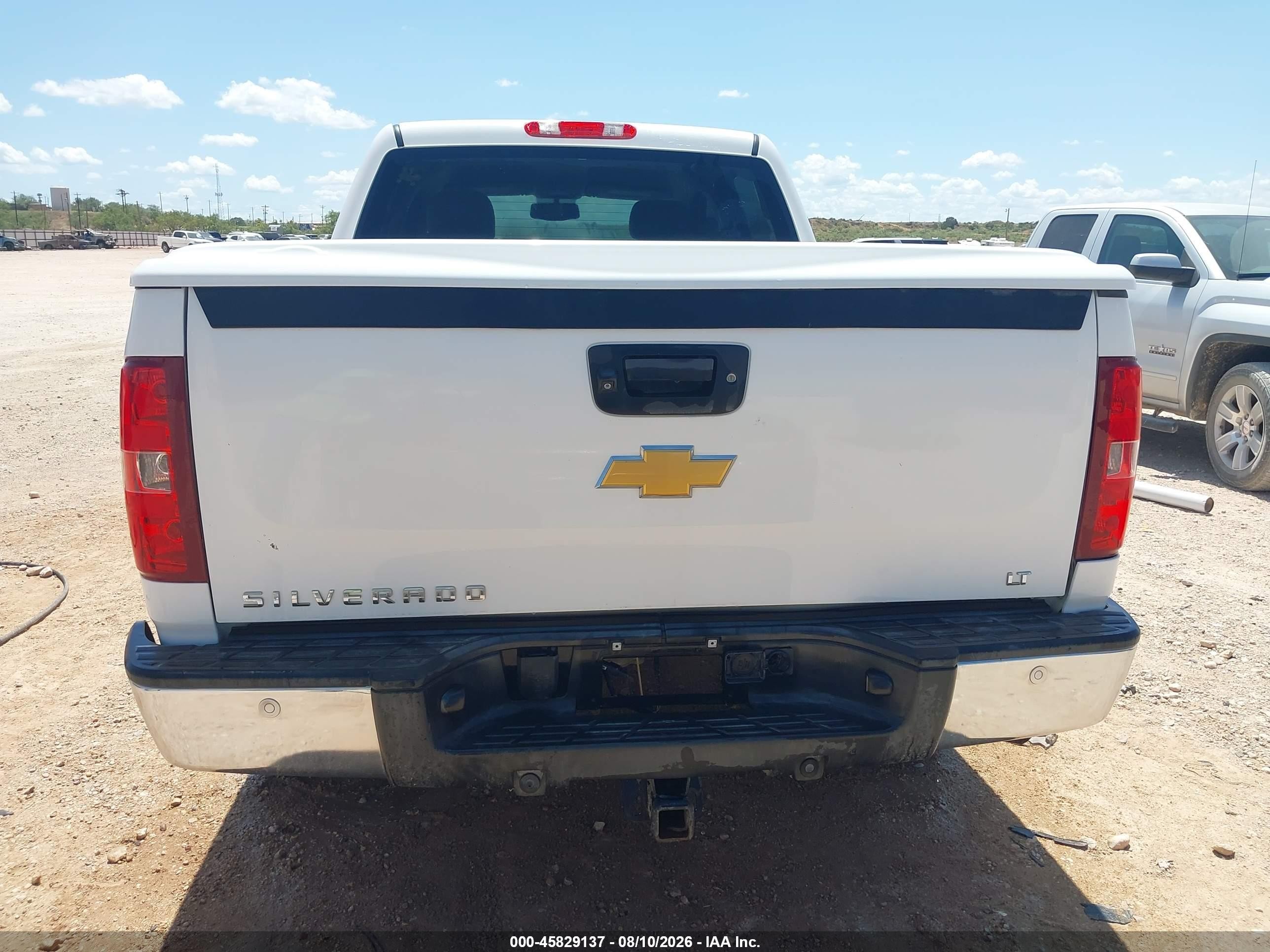 2013 Chevrolet Silverado 1500 Lt White vin: 3GCPCSE09DG246959
