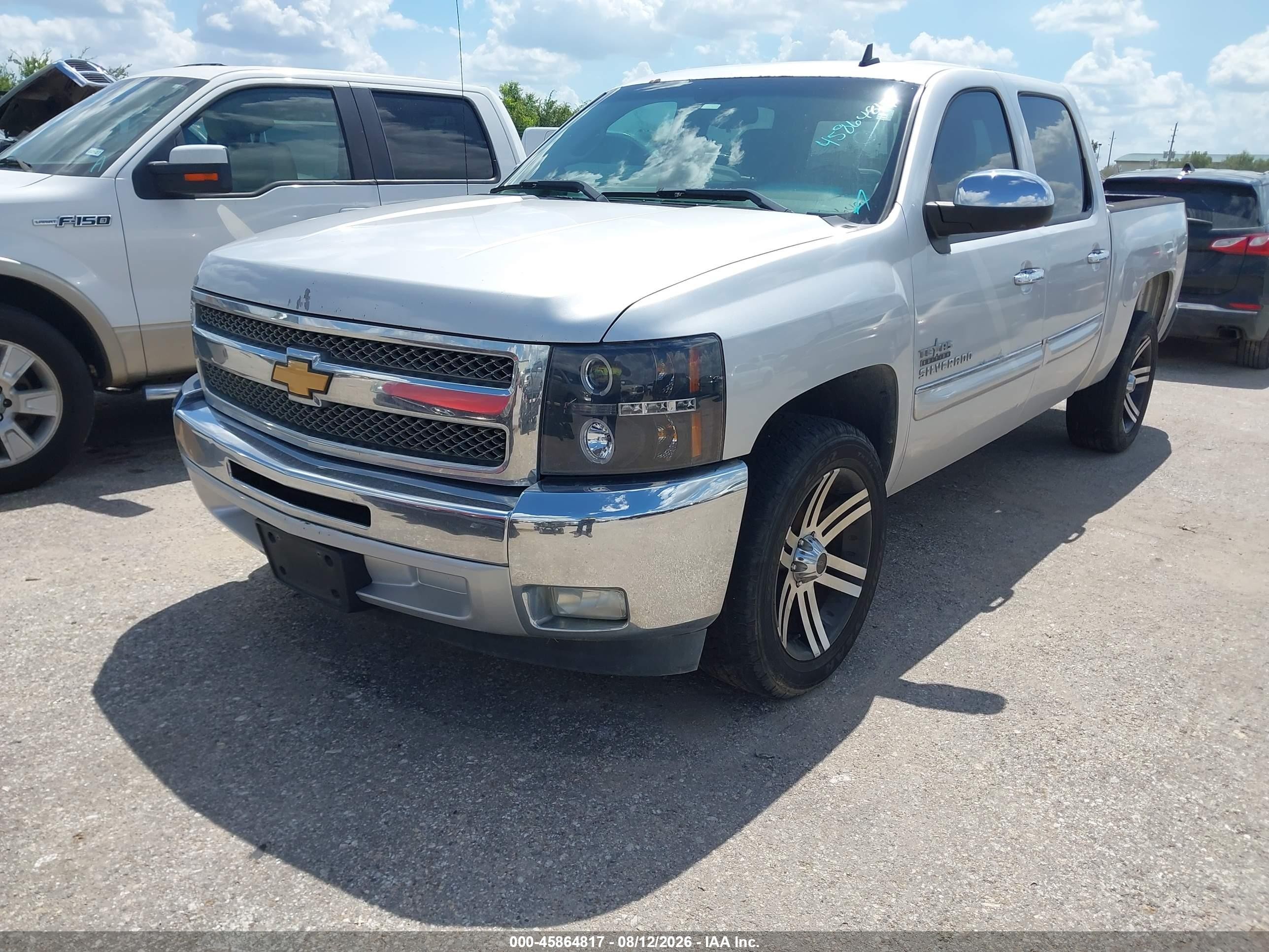 2013 Chevrolet Silverado 1500 Lt Silver vin: 3GCPCSE09DG267147