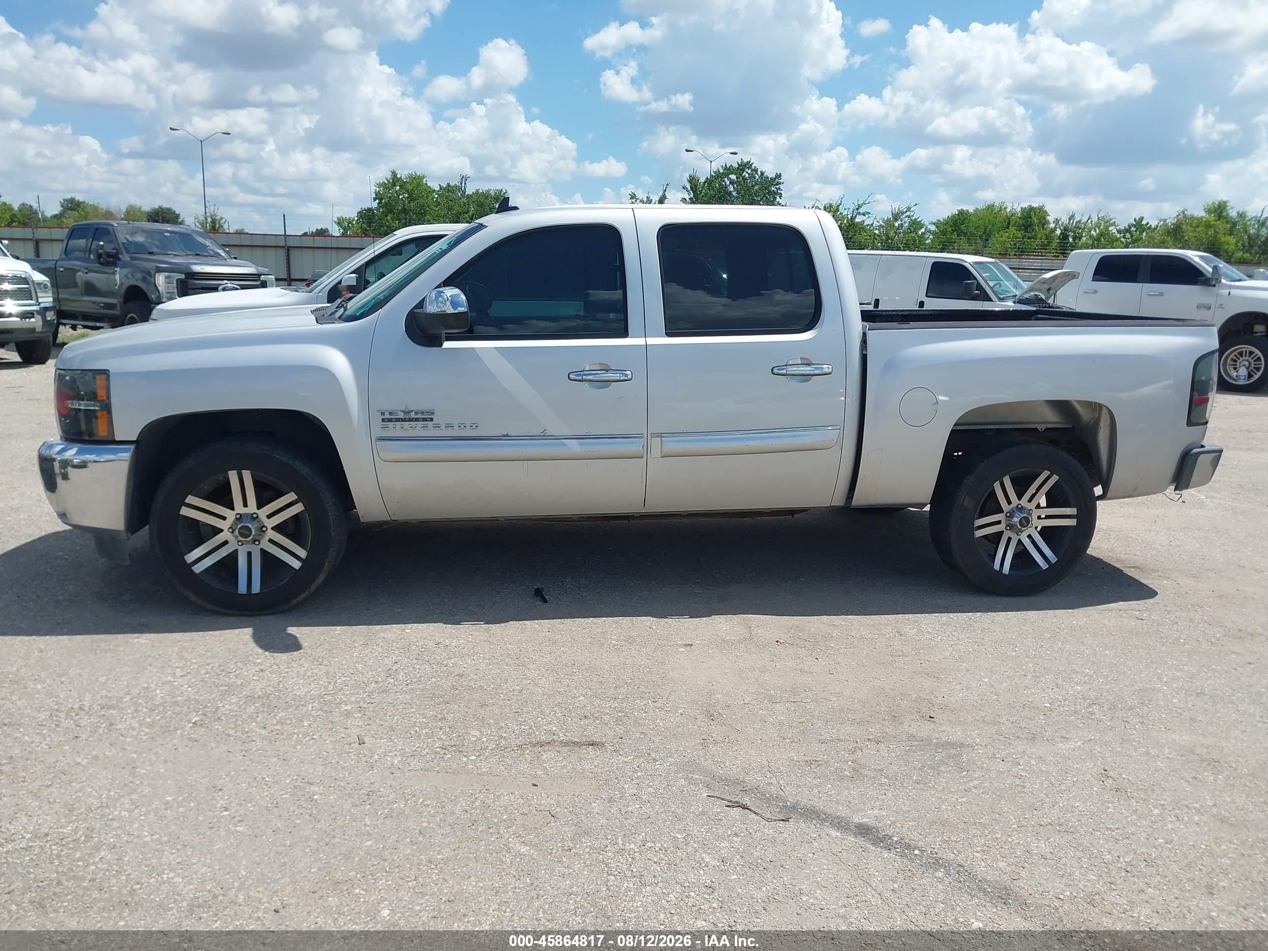 2013 Chevrolet Silverado 1500 Lt Silver vin: 3GCPCSE09DG267147