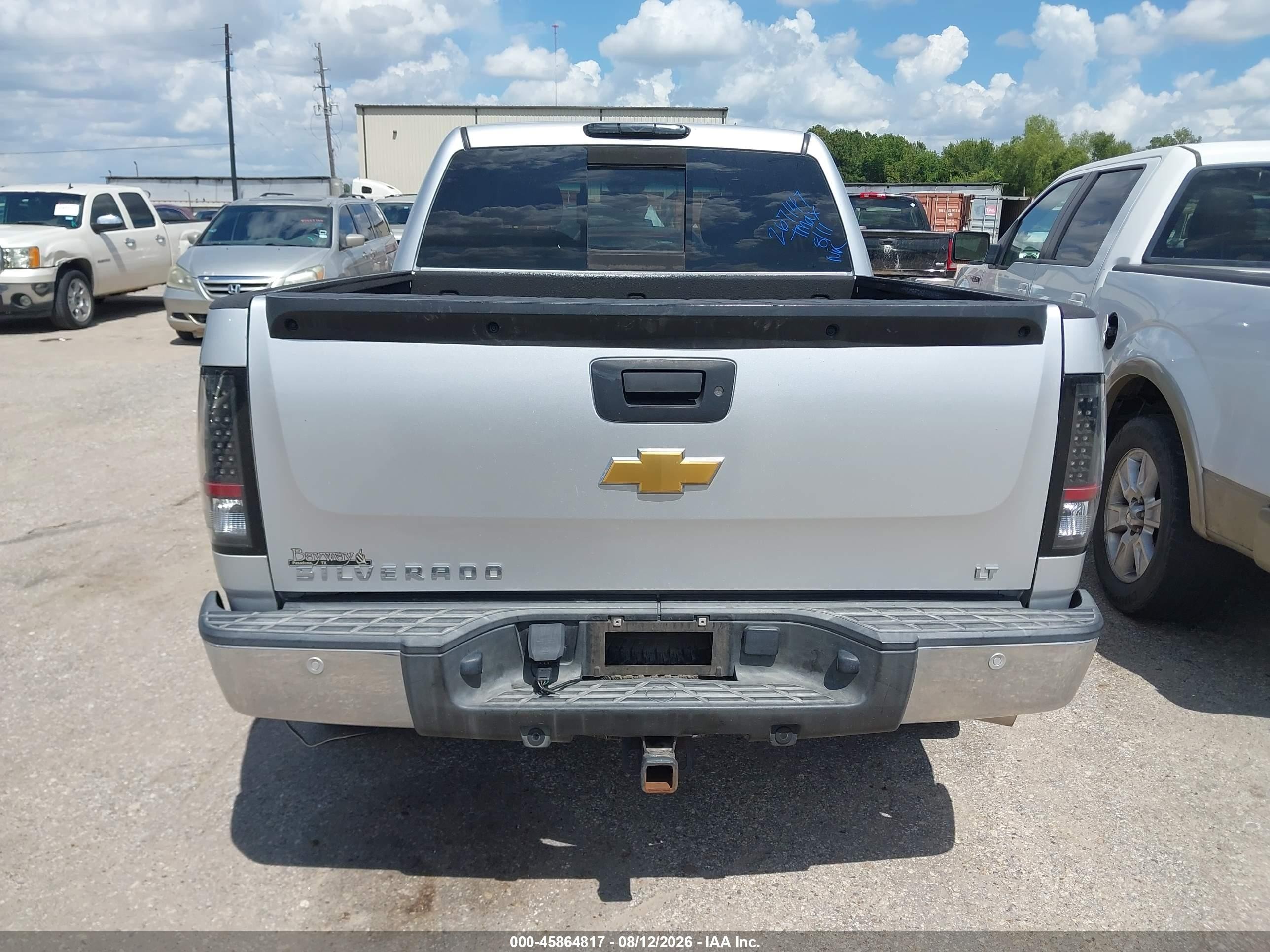 2013 Chevrolet Silverado 1500 Lt Silver vin: 3GCPCSE09DG267147