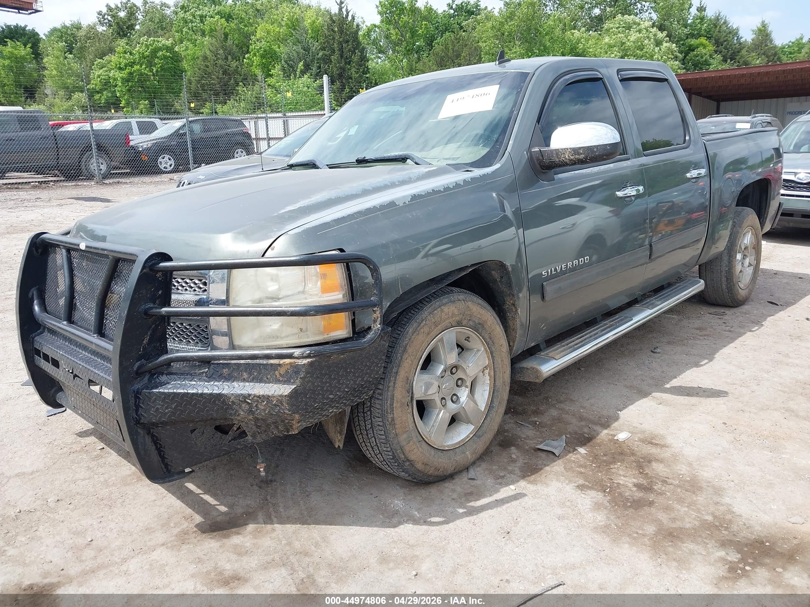 2011 Chevrolet Silverado 1500 Lt Gray vin: 3GCPCSE0XBG131011