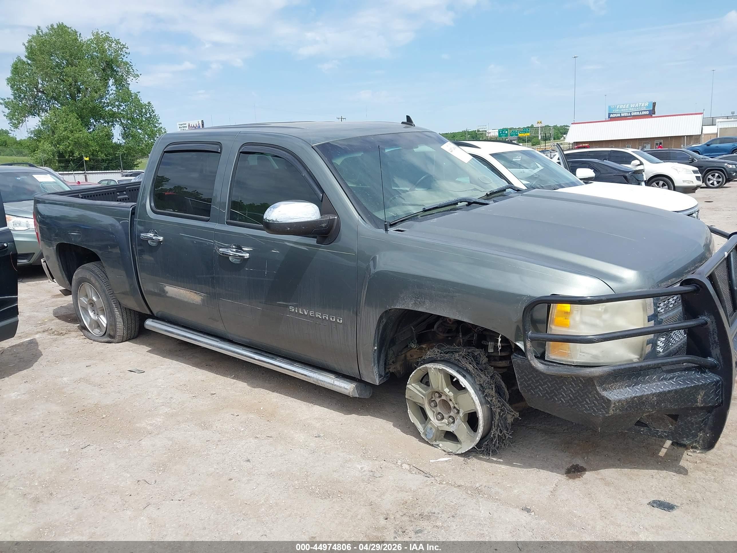 2011 Chevrolet Silverado 1500 Lt Gray vin: 3GCPCSE0XBG131011