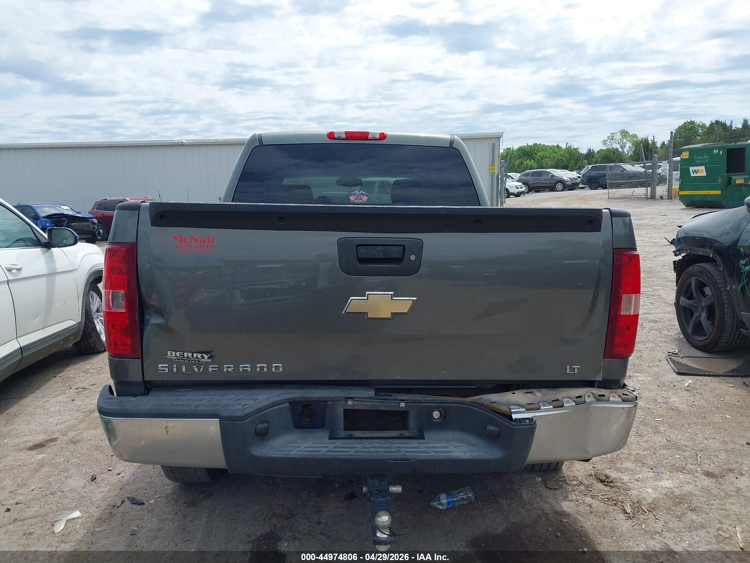 2011 Chevrolet Silverado 1500 Lt Gray vin: 3GCPCSE0XBG131011