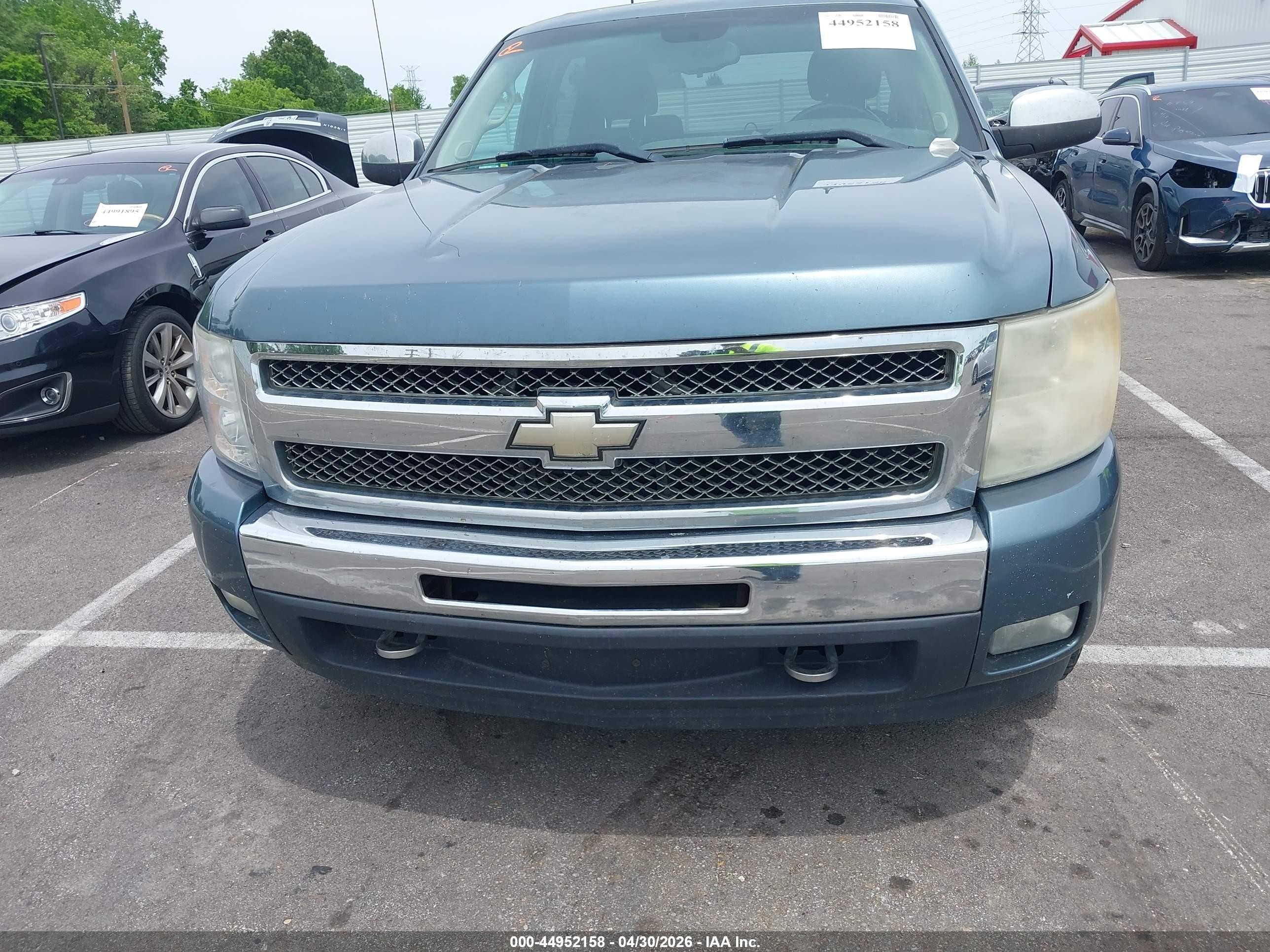 2011 Chevrolet Silverado 1500 Lt Blue vin: 3GCPCSE0XBG283869