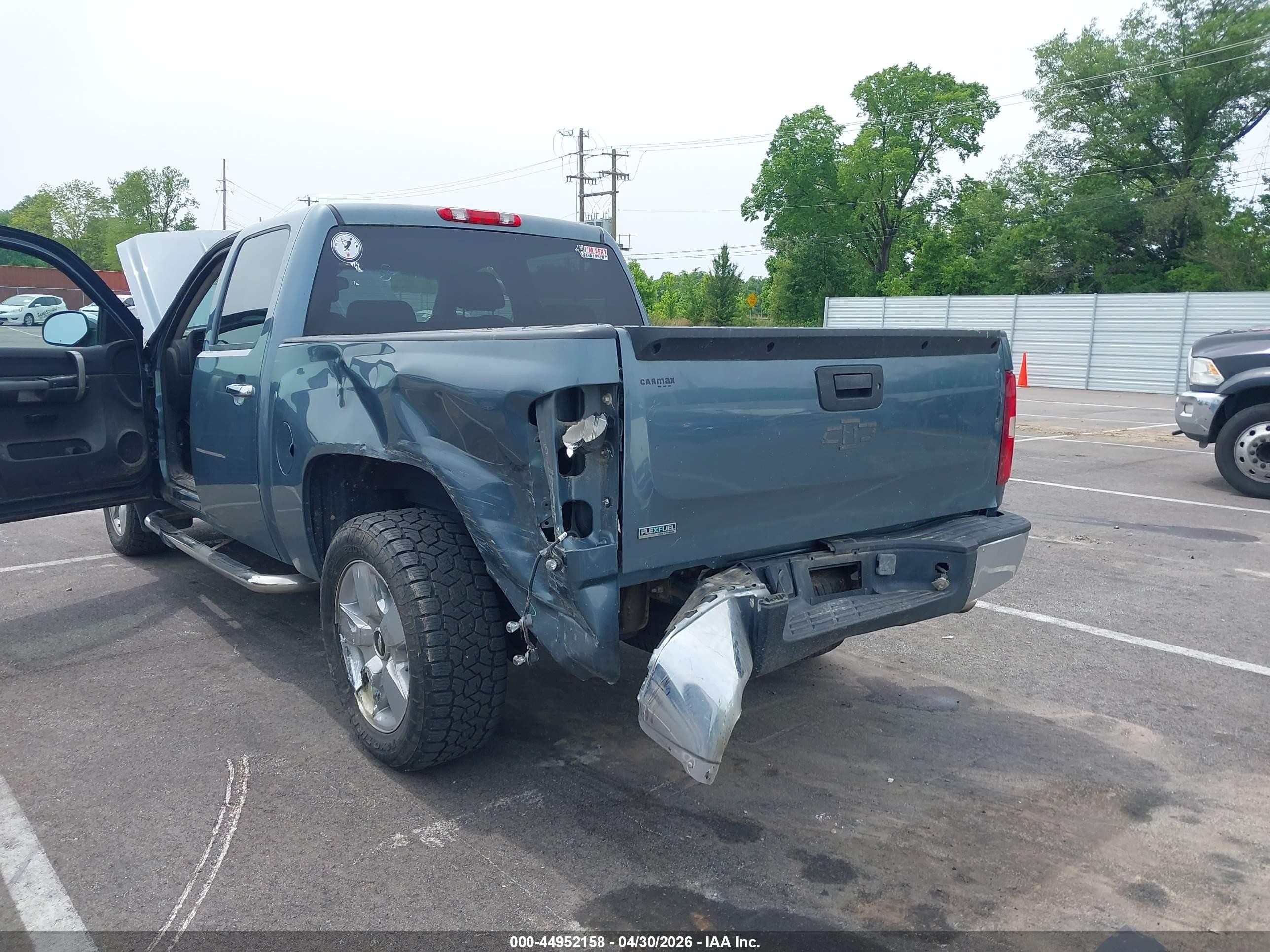 2011 Chevrolet Silverado 1500 Lt Blue vin: 3GCPCSE0XBG283869